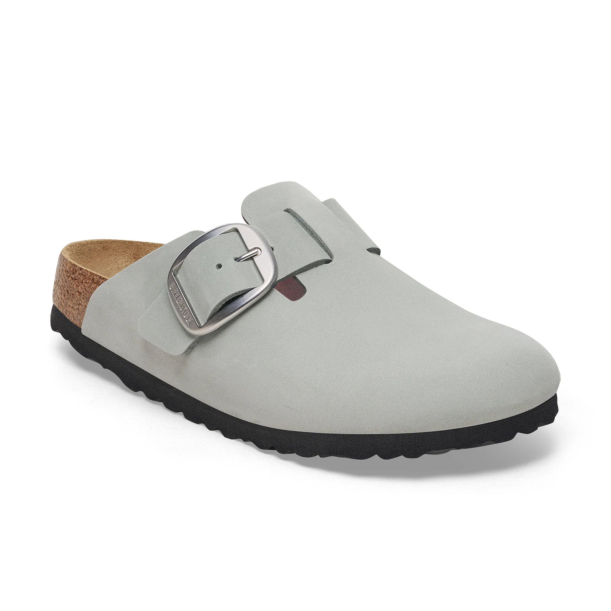 Boston Big Buckle Pure Sage Nubuck Leather regular