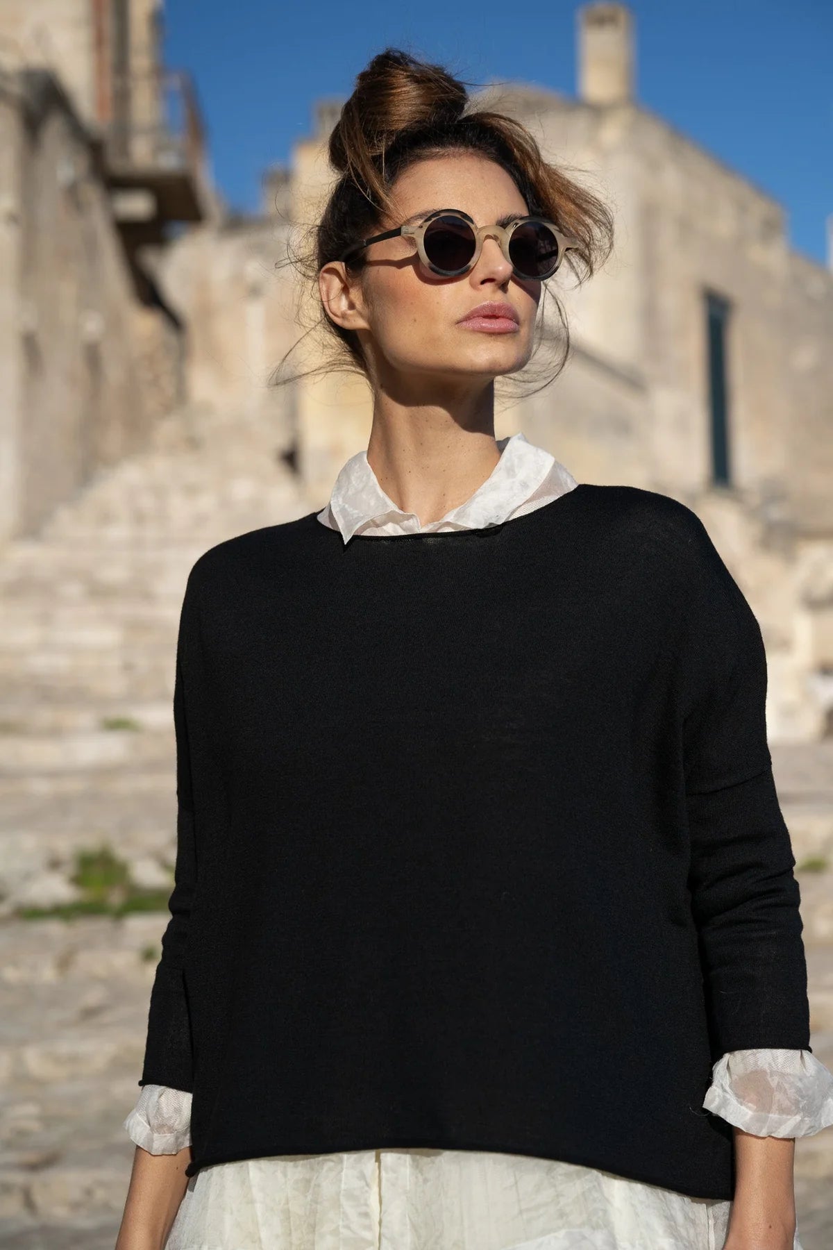 Emi Wool Jumper - Black