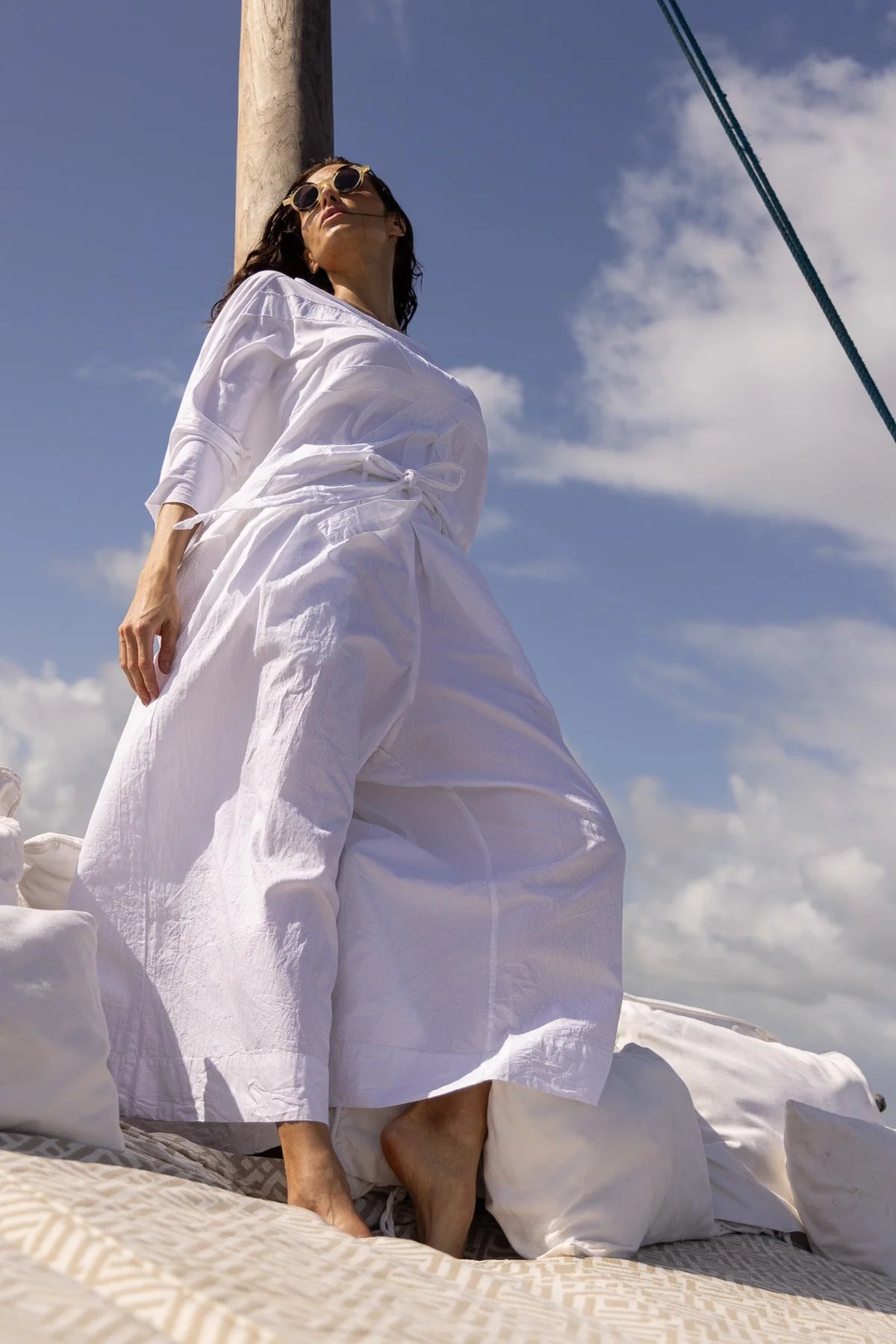 Harriet Trousers - Cotton Poplin - White