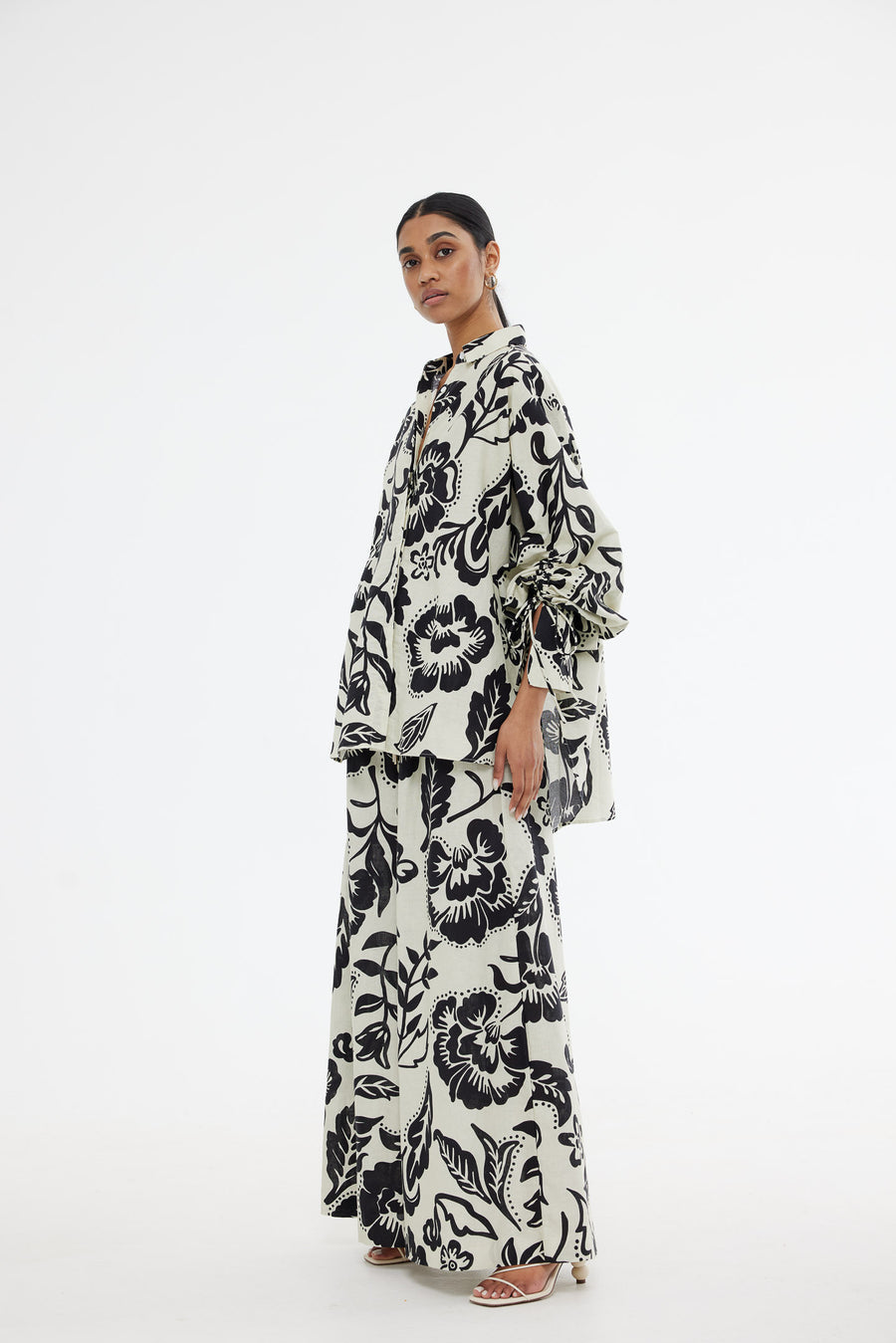 Hampton Pant - Sea Floral Print