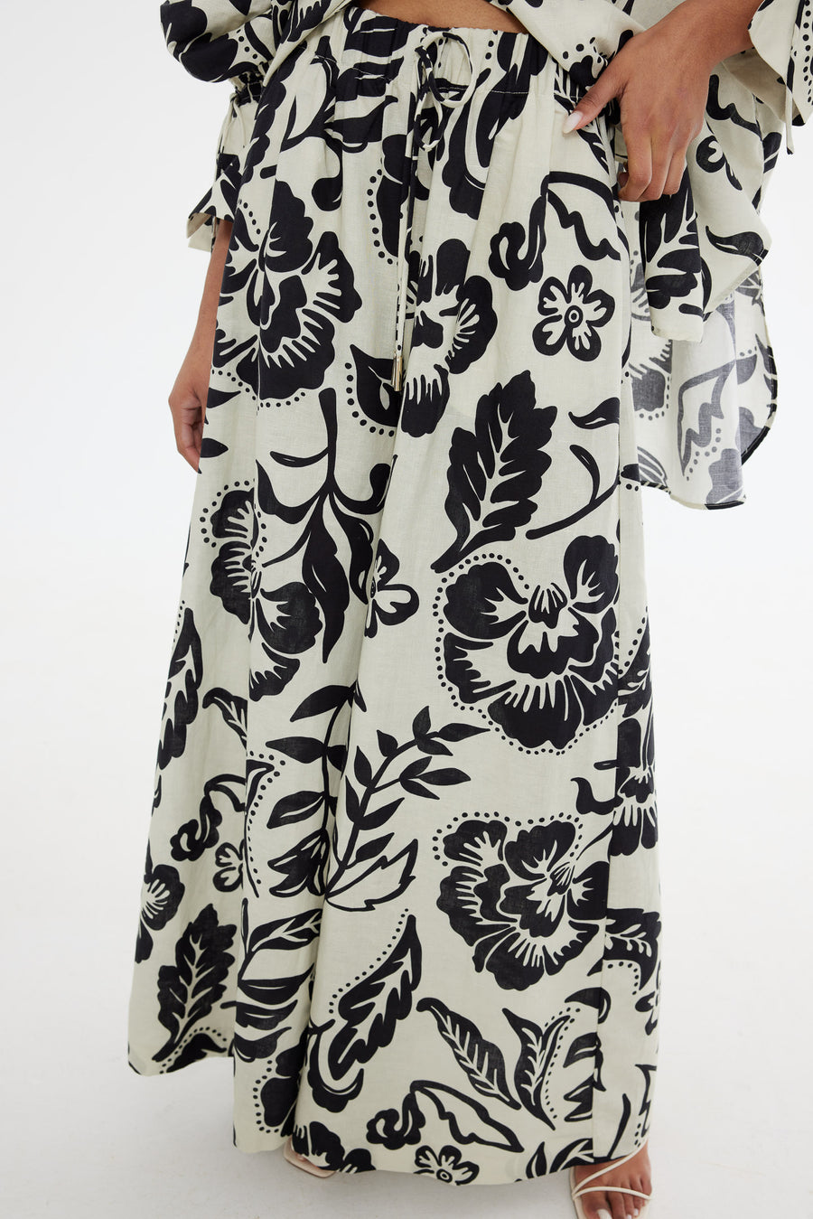 Hampton Pant - Sea Floral Print