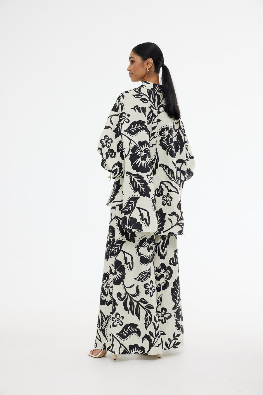 Hampton Pant - Sea Floral Print