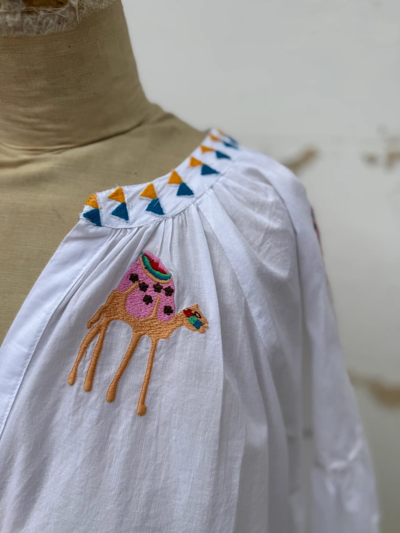 Camel Train Cotton Top