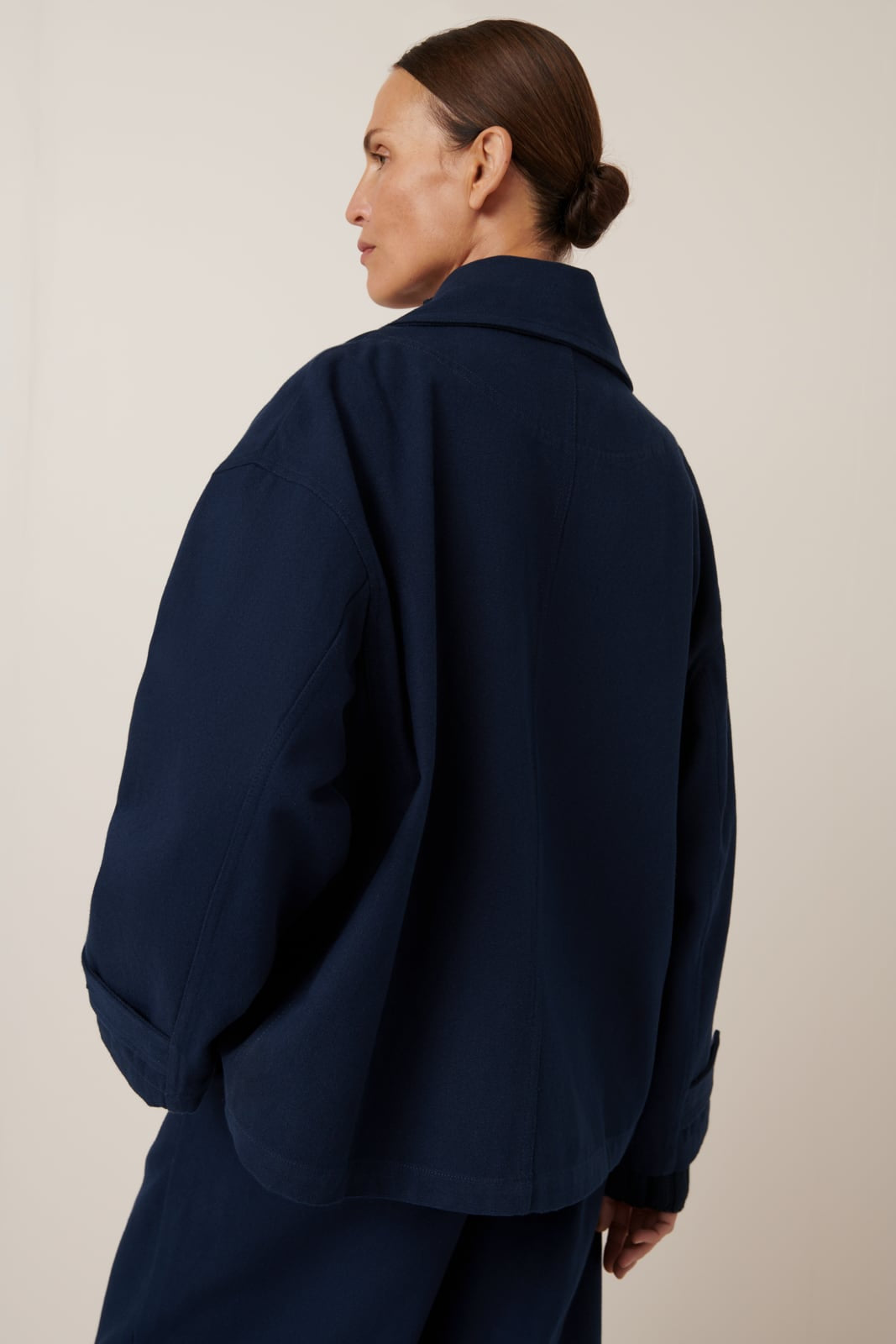 Silhouette Jacket - Navy