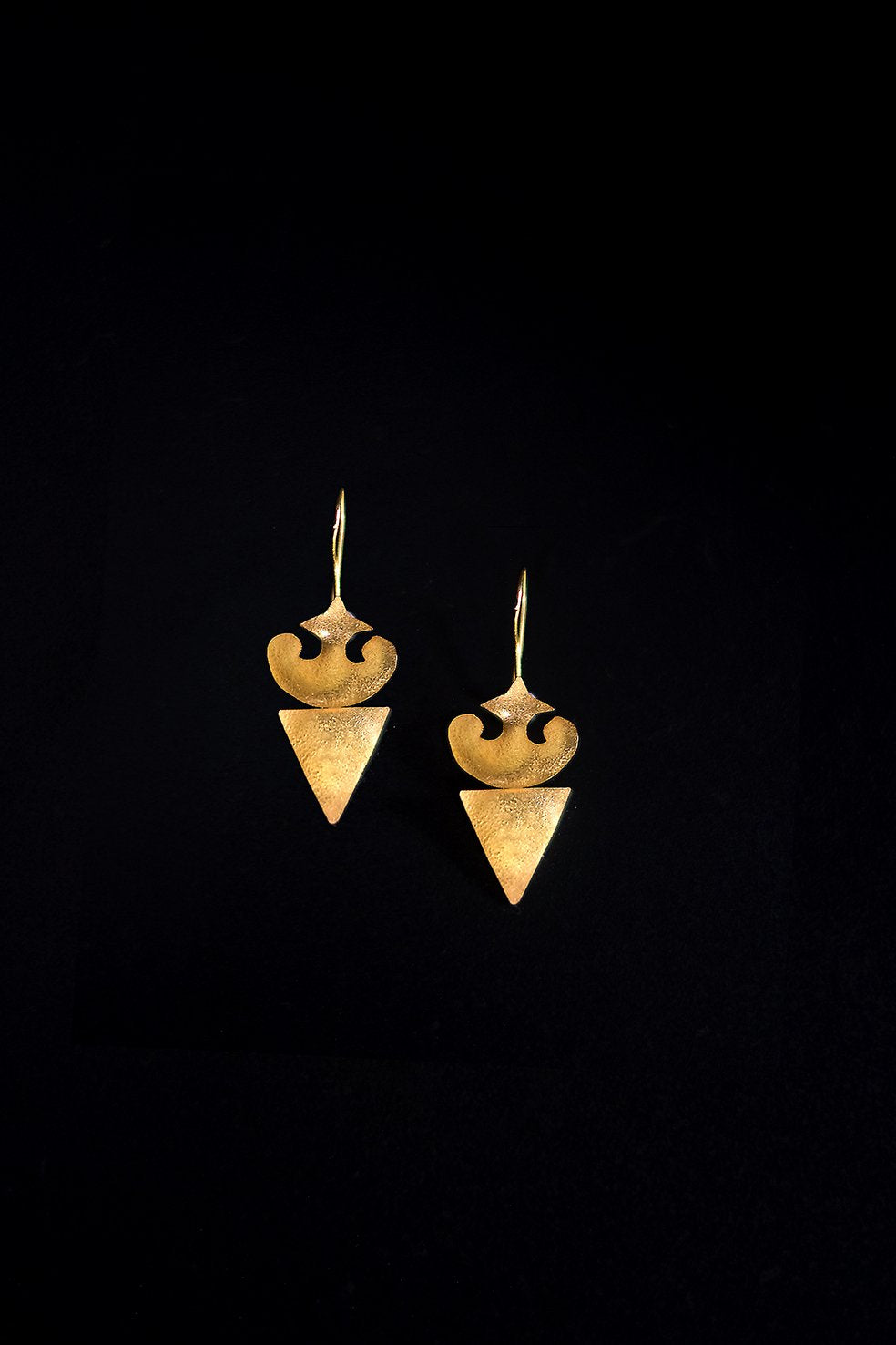 Token Earrings - Gold plated
