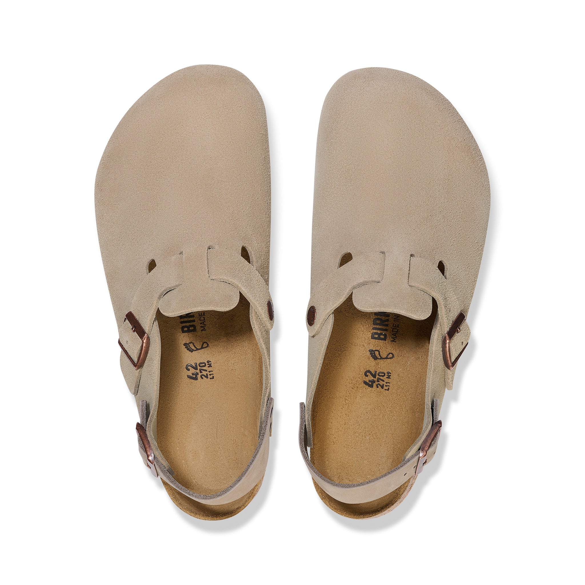 Tokio Suede Leather Taupe