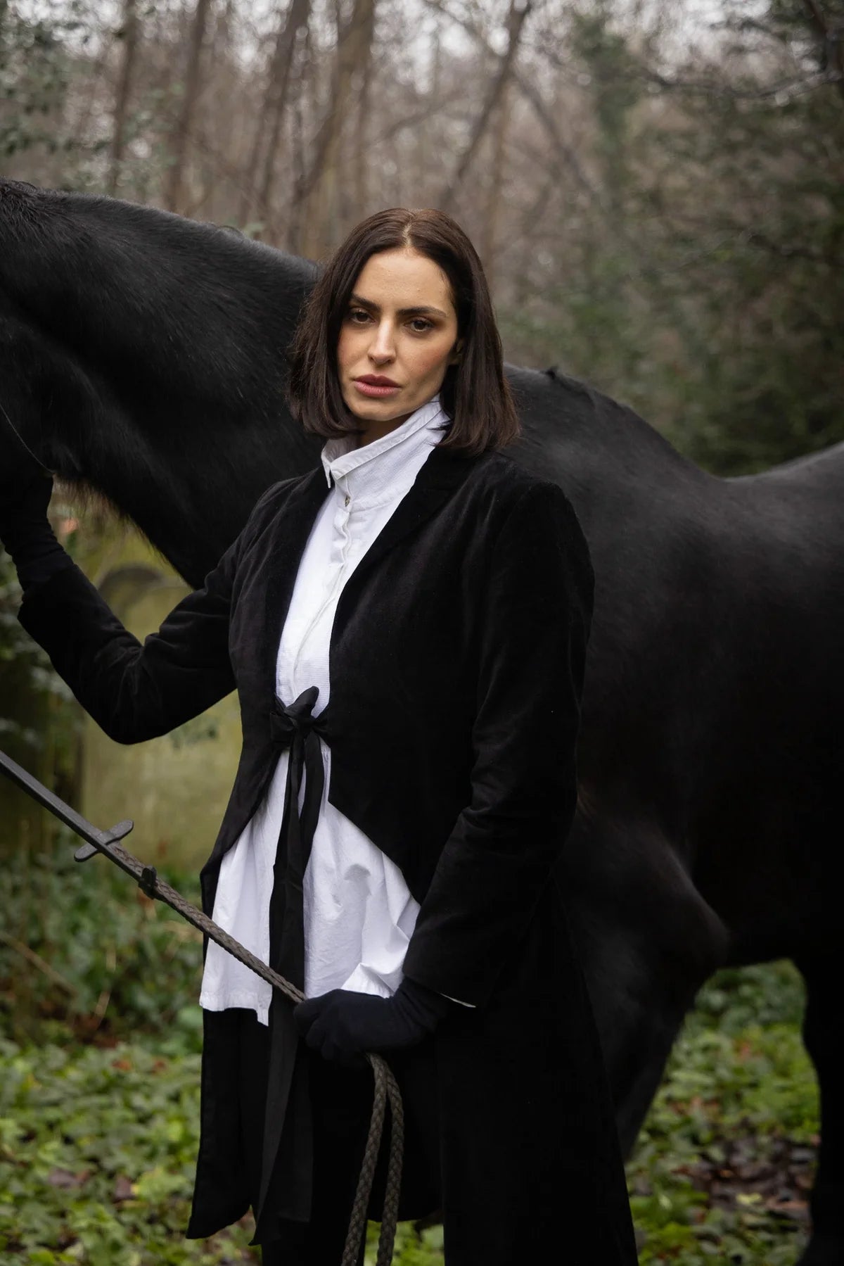 Winifred Shirt - Cotton Poplin - White