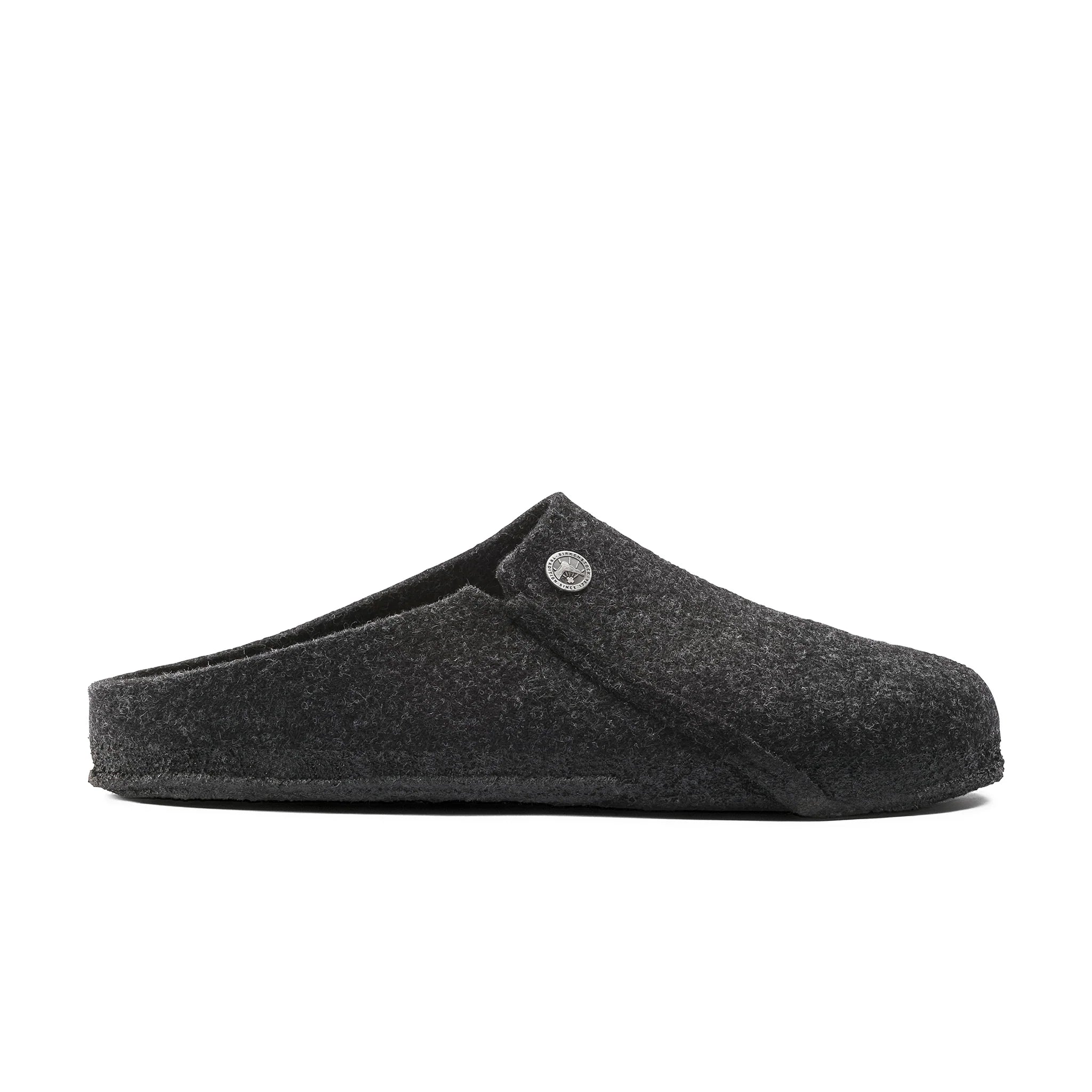 Zermatt Wool Felt Slippers Anthracite