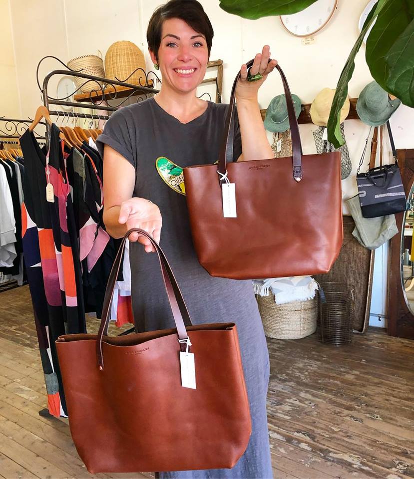 Cognac Mini Bespoke Tote