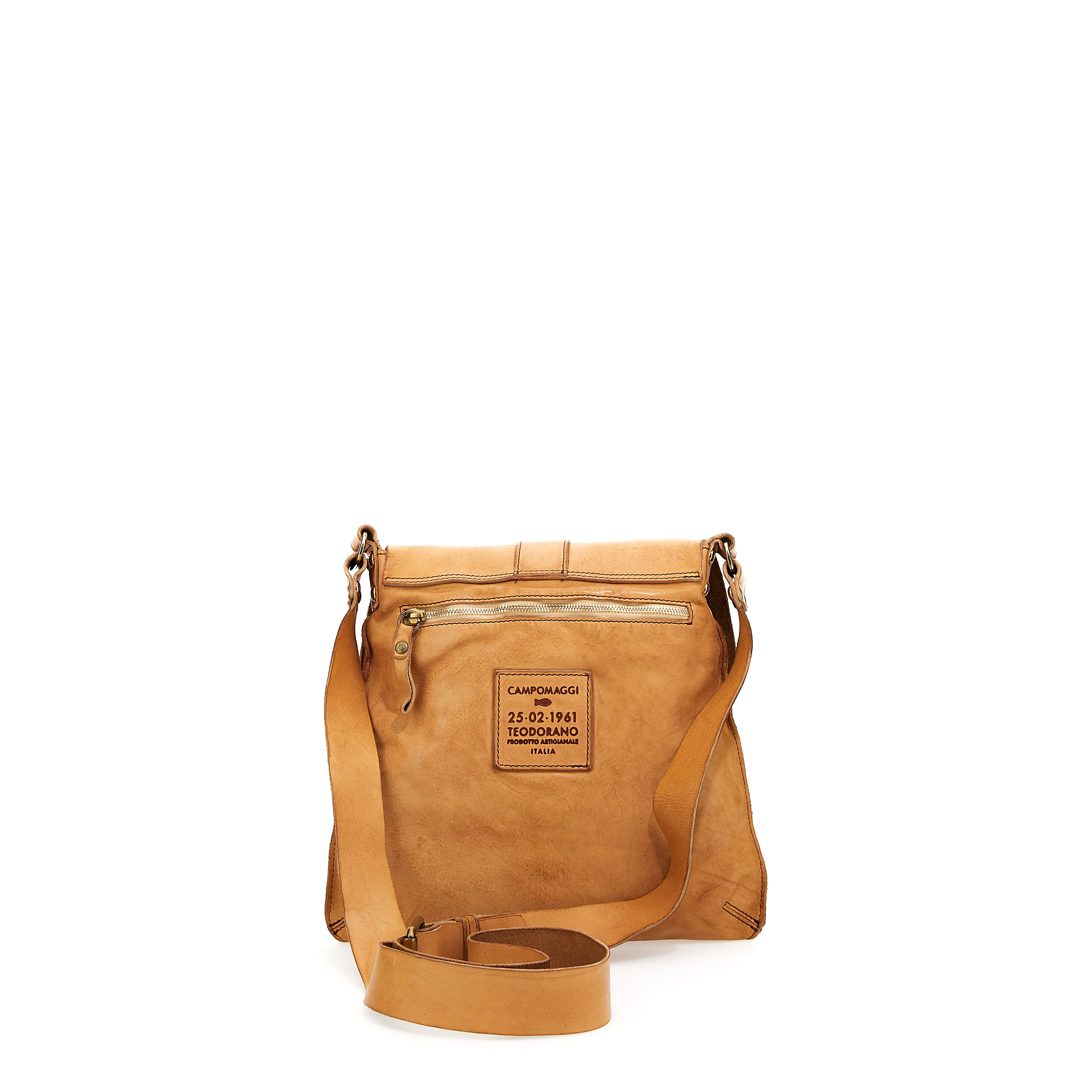 Crossbody satchel Bag - Camel