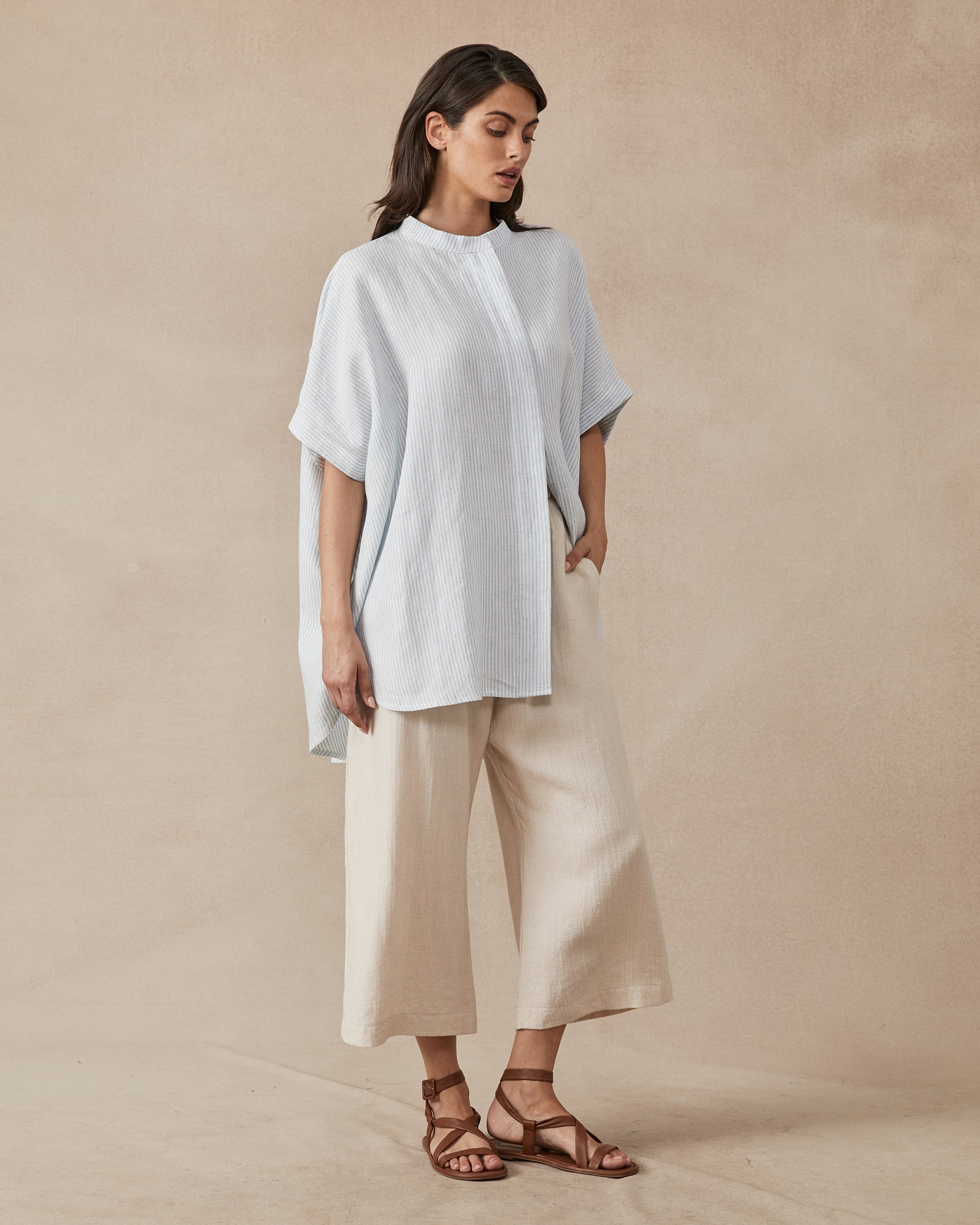 Lena Shirt - Spring Stripe