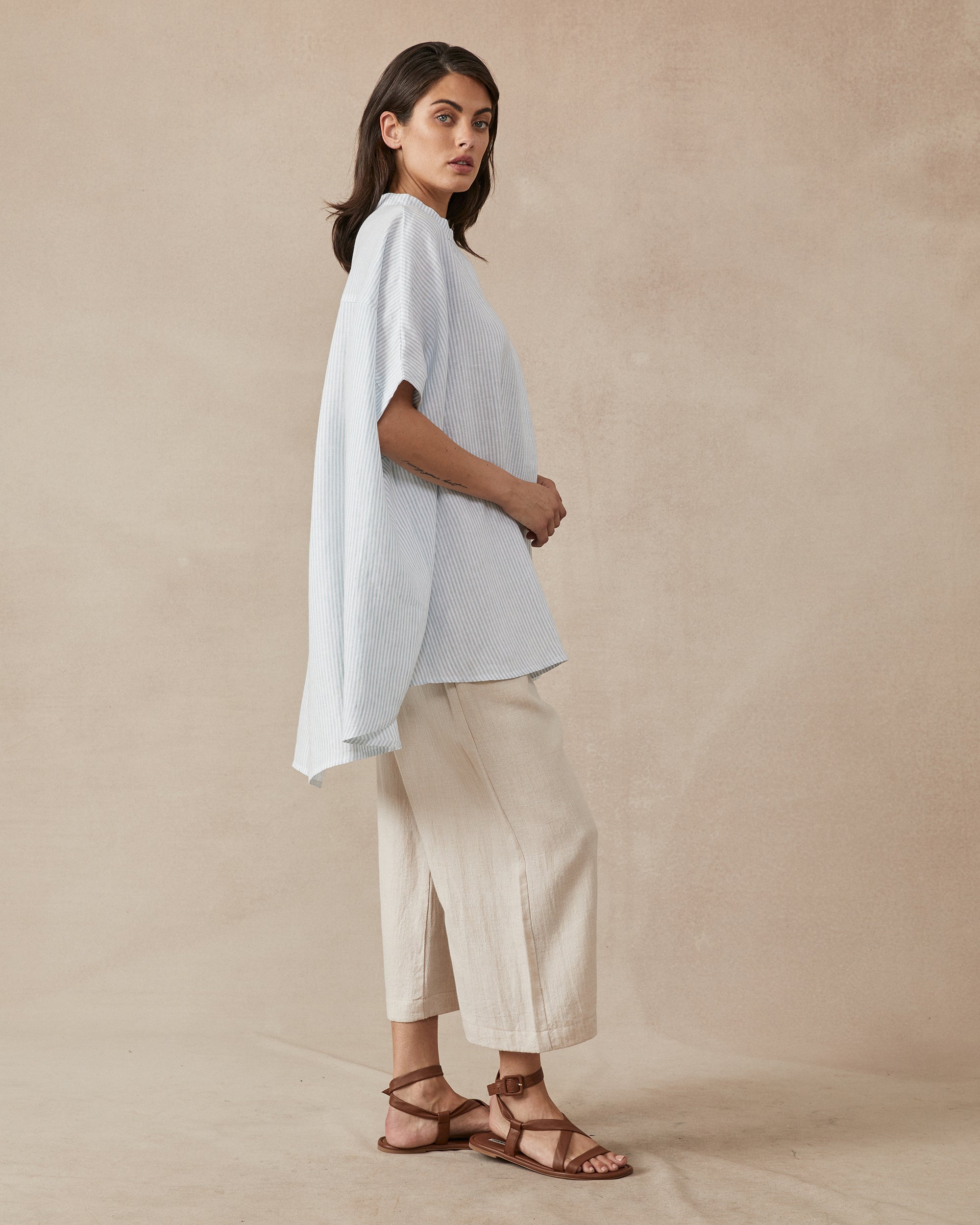 Lena Shirt - Spring Stripe