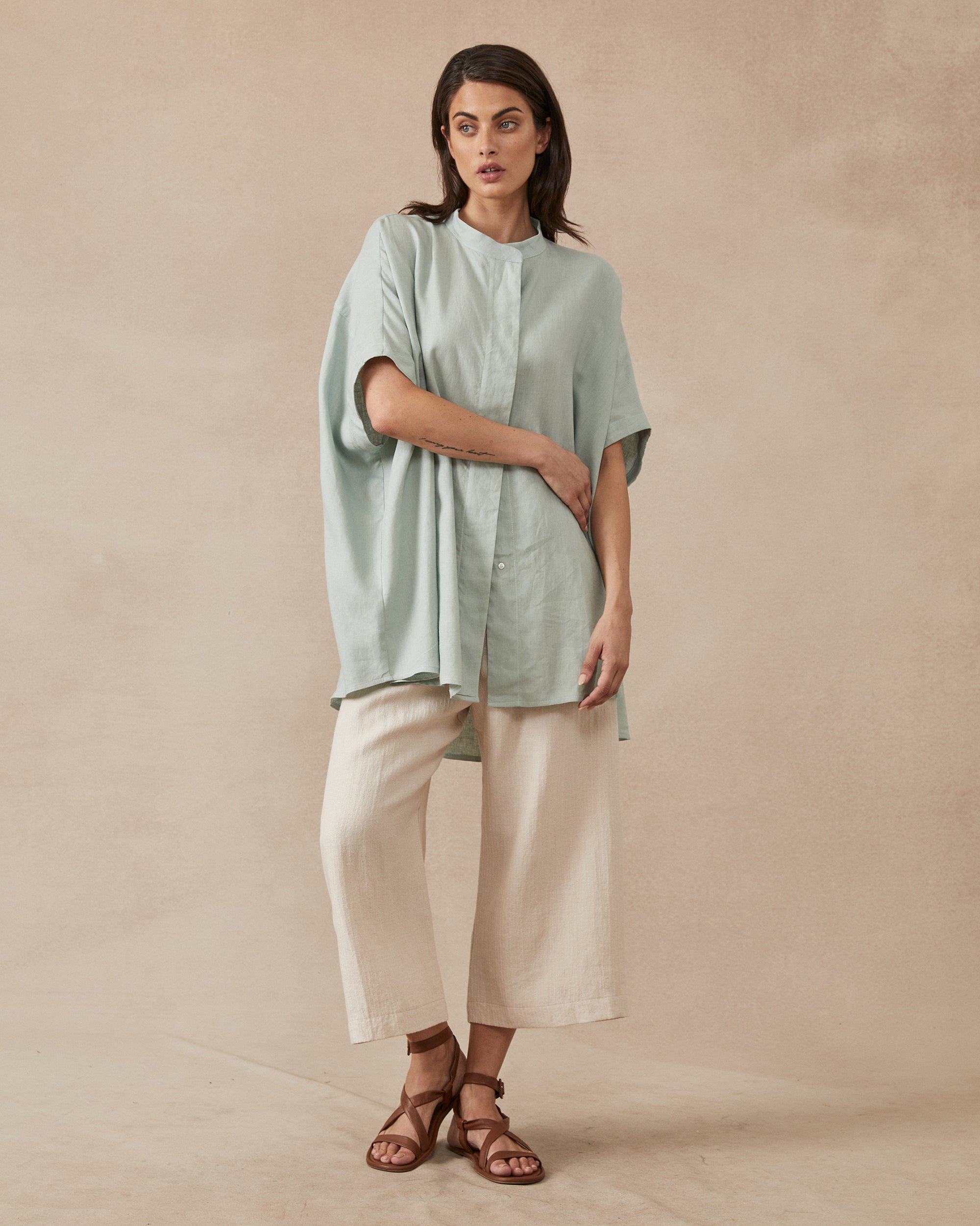 Lena Shirt - Sage