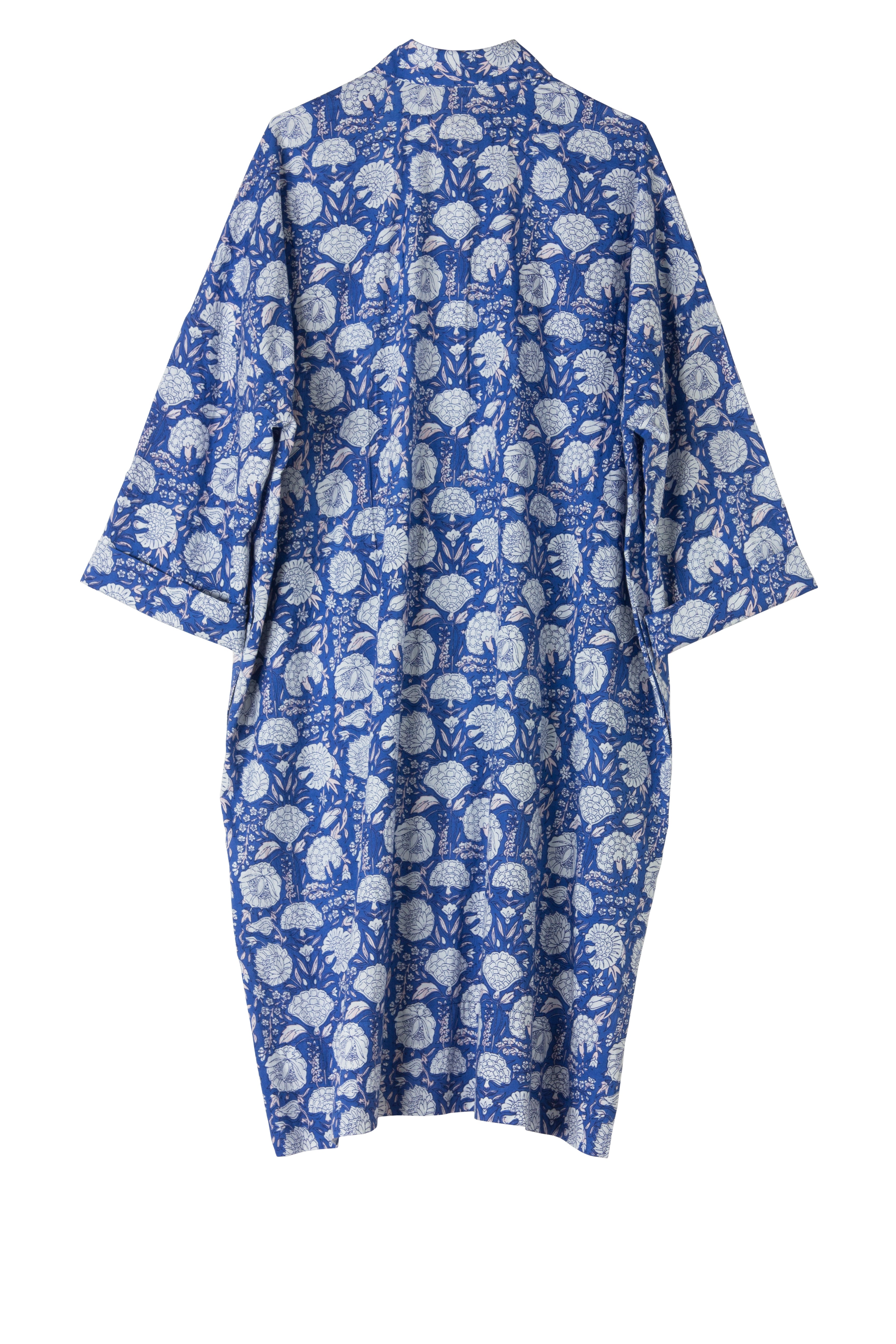 Sal Shirtmaker - Blue/White Jasmine Floral
