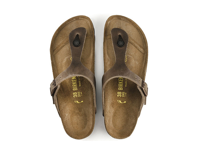 Gizeh Tabacco Brown Oiled Leather