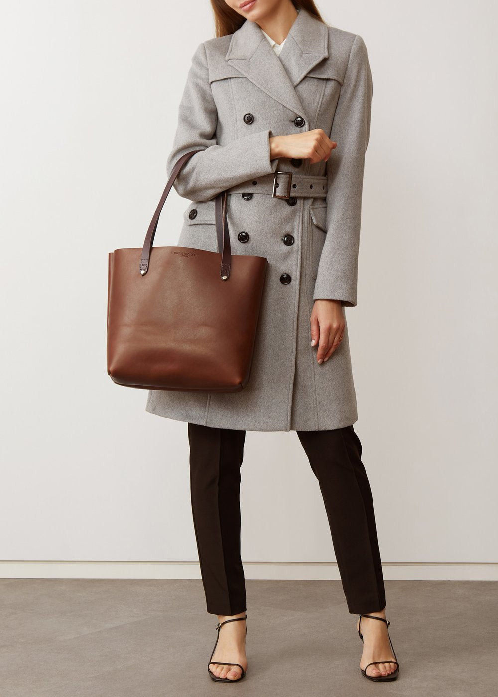 Cognac Mini Bespoke Tote