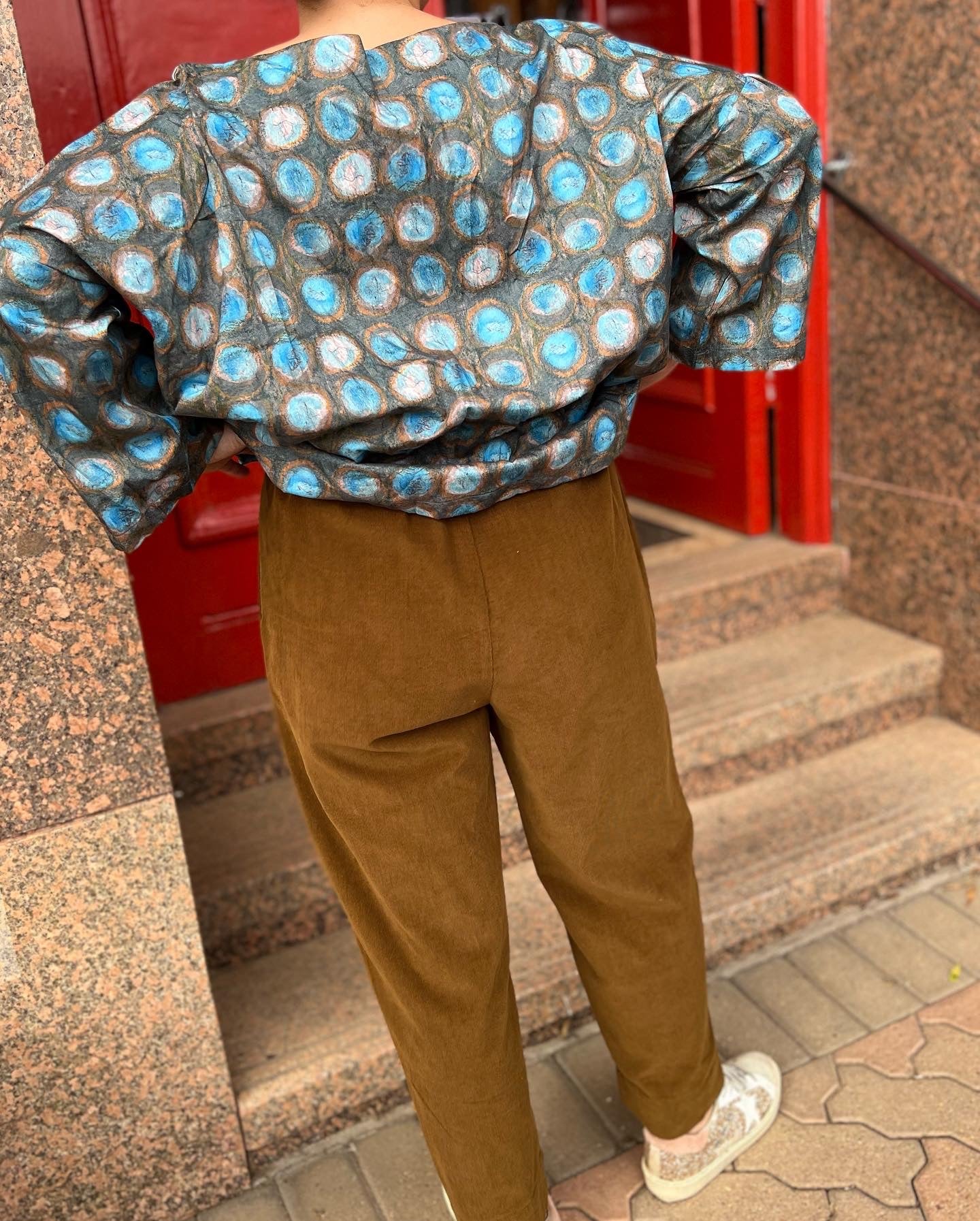 Hester Pinwale Corduroy Pull On Pants - Amber