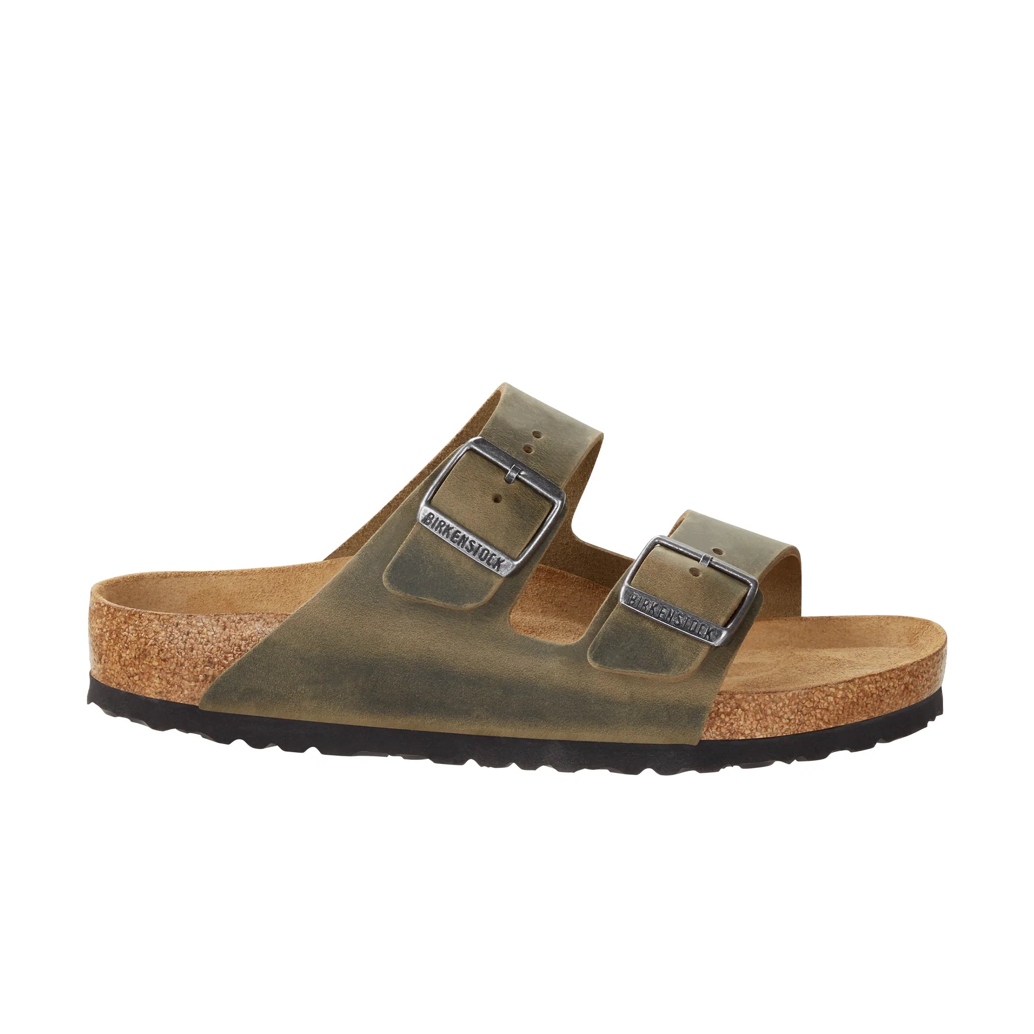 Arizona Soft Footbed in Faded Kahki Oiled Leather