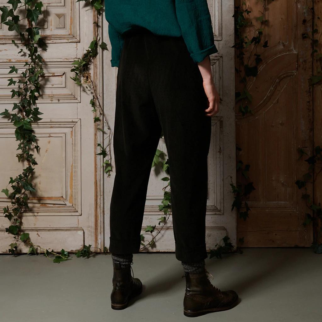 Hester Pinwale Corduroy Pull On Pants - Amber
