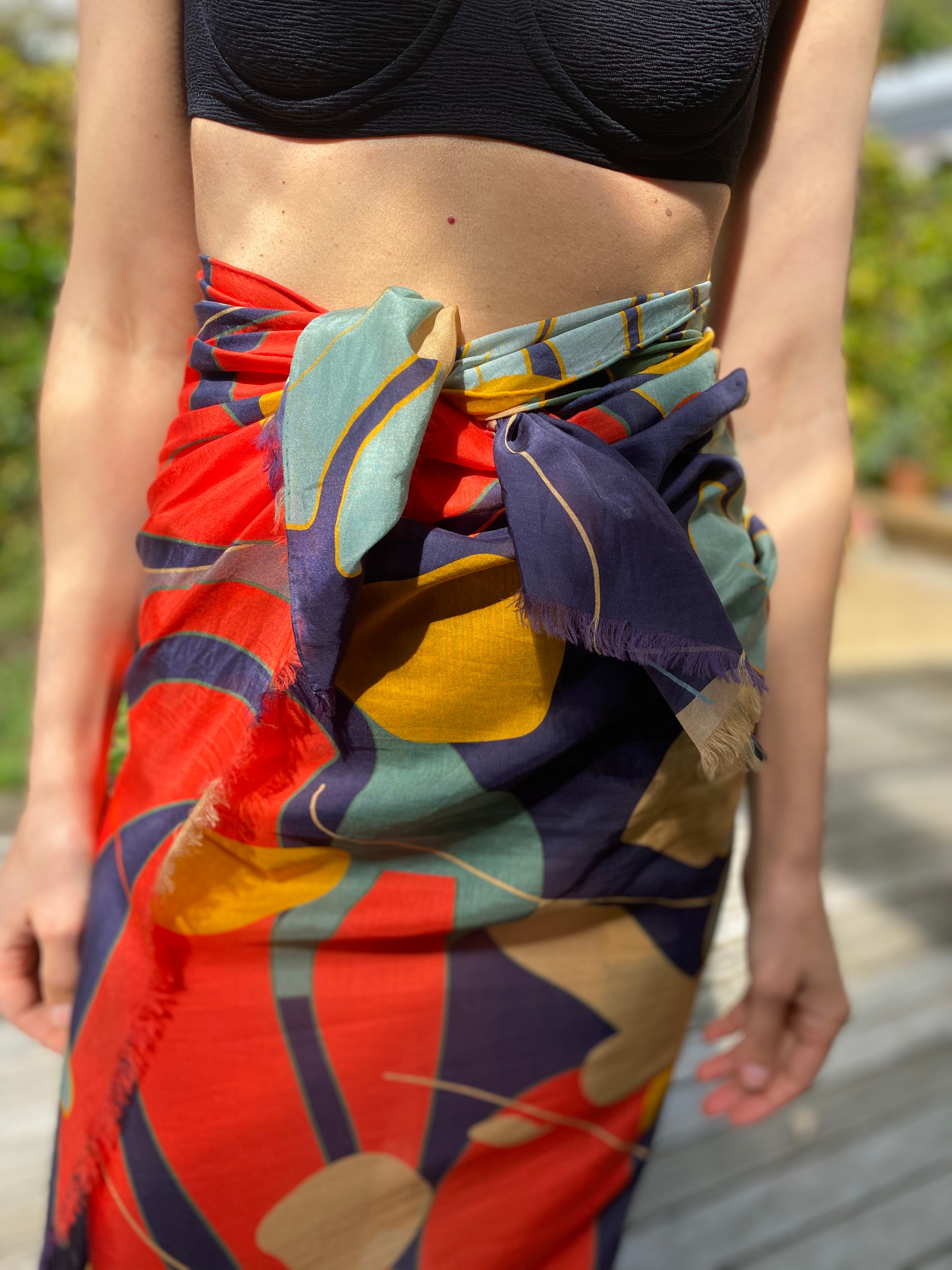 Kelly Silk Sarong