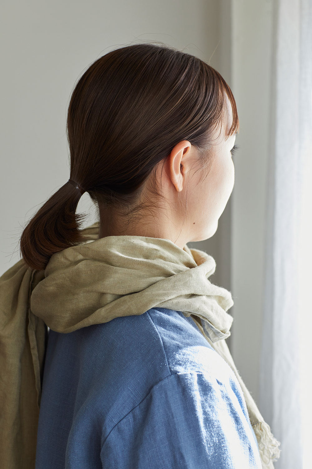 roserie scarf: ficelle