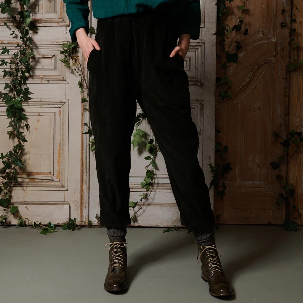 Hester Pinwale Corduroy Pull On Pants - Amber