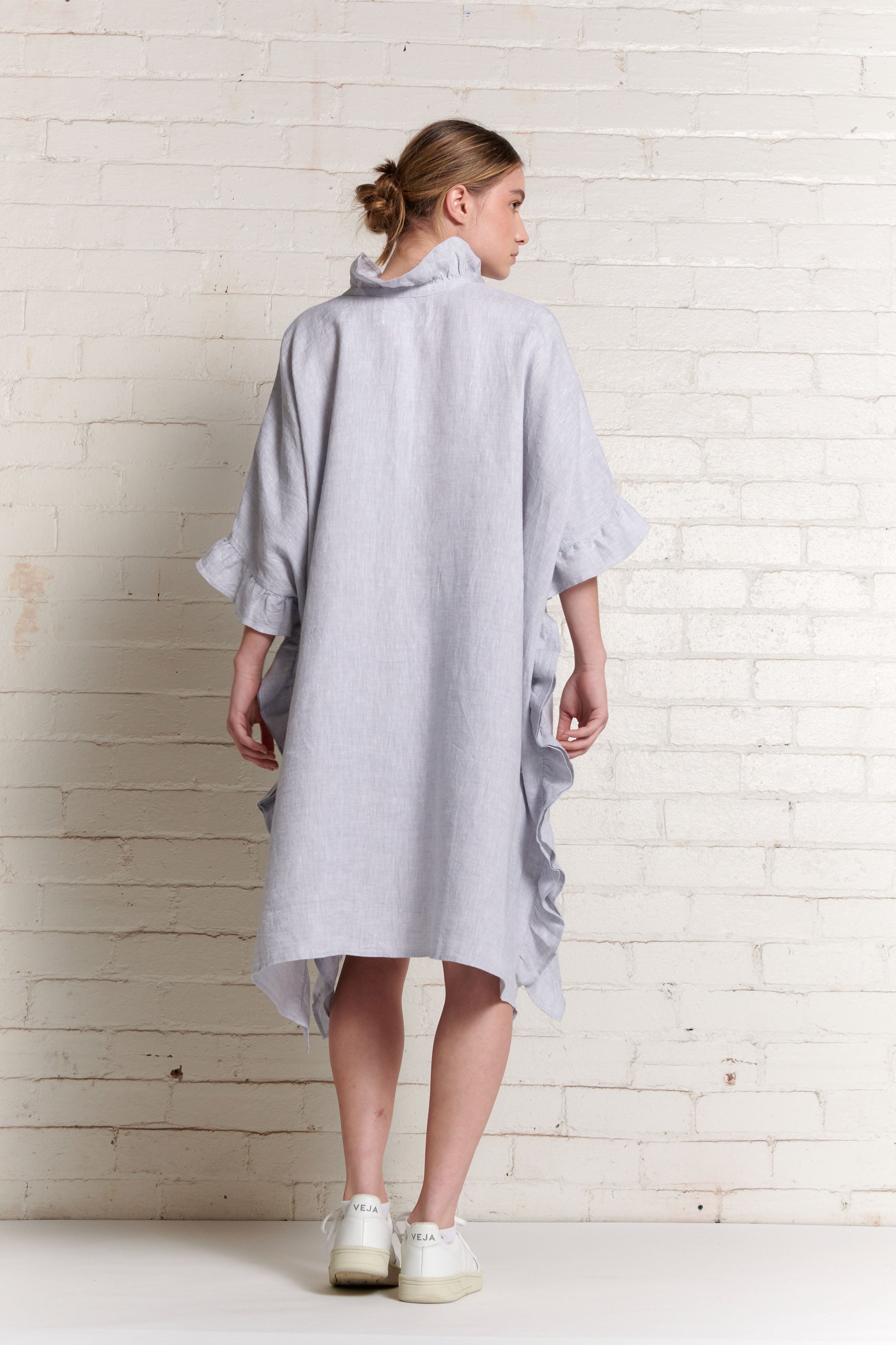 Mattie Dress - Pearl Blue