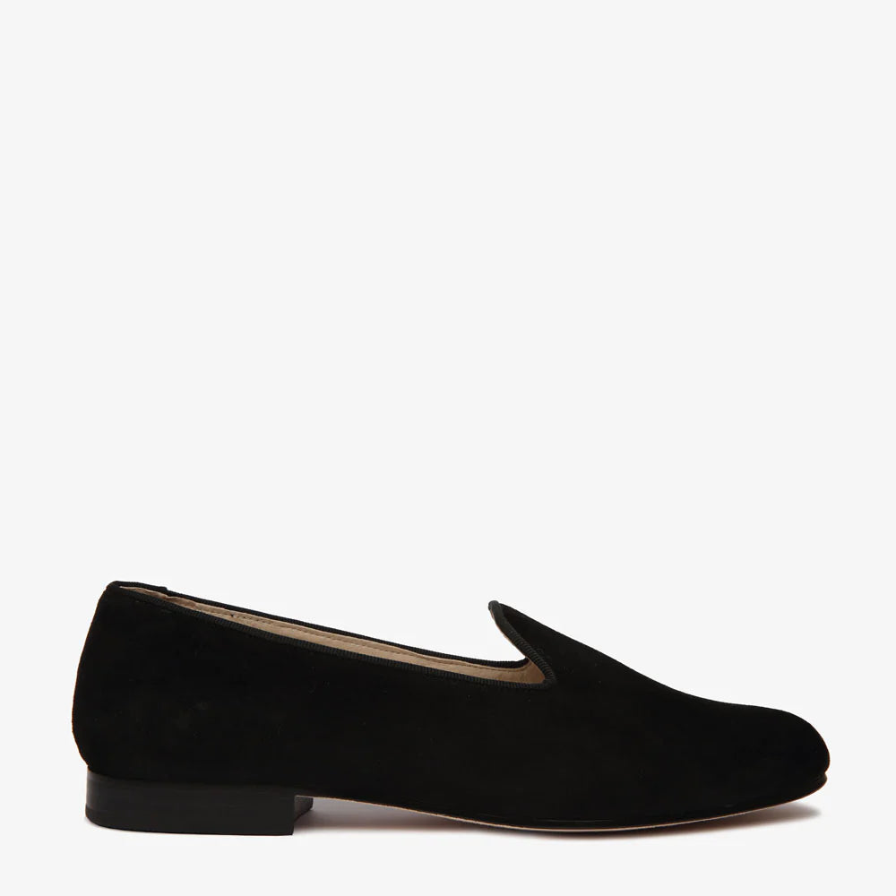 Pre-loved Sambag Lola Black Suede Loafer