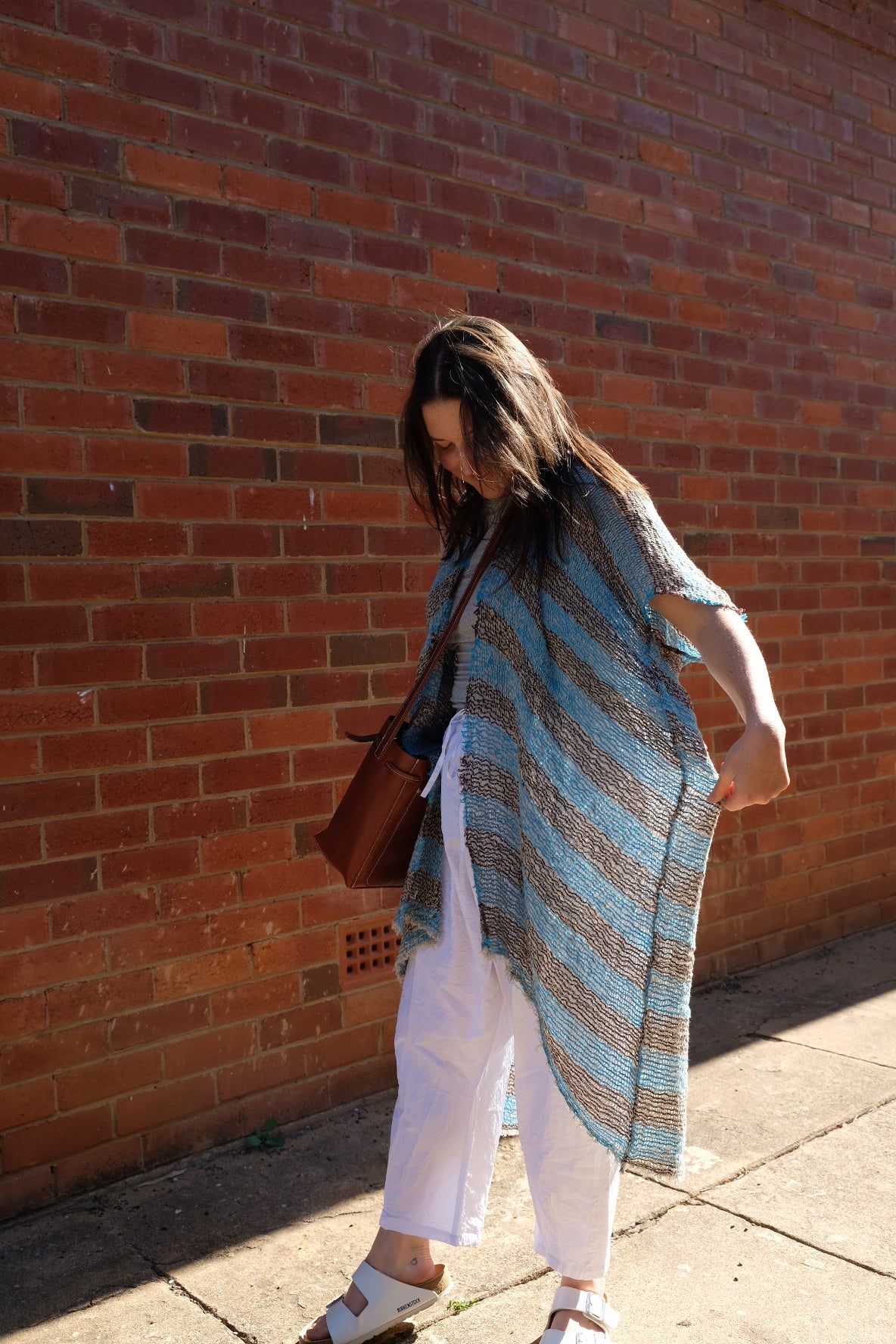 SARDEGNA DUSTER COAT - Leccce Blue Chocolate