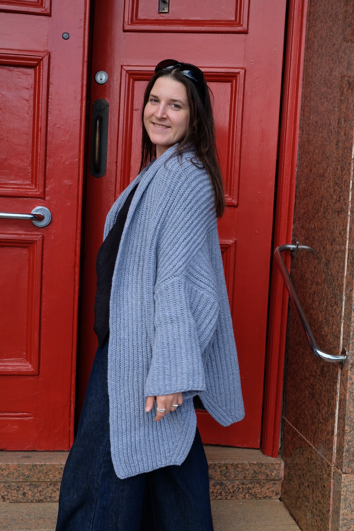 Gusty Wool Jacket - Light Denim