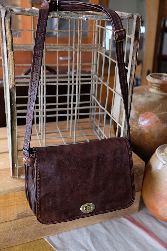 Minimal bag - dark brown
