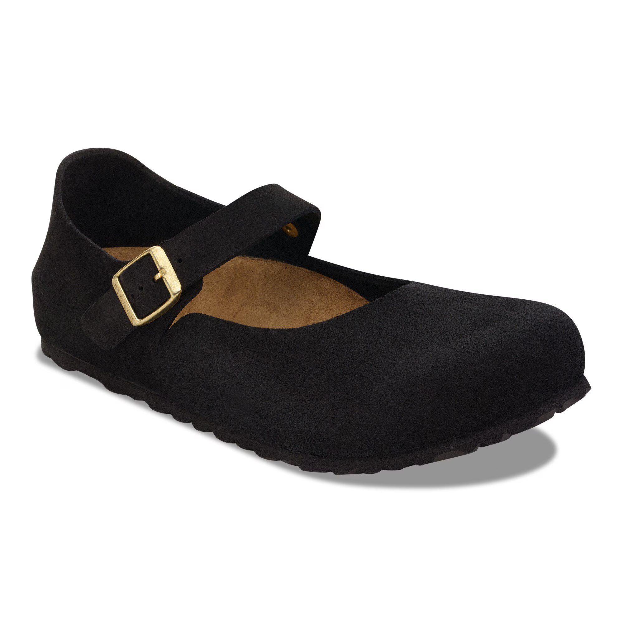 Mantova Black Suede Leather Regular