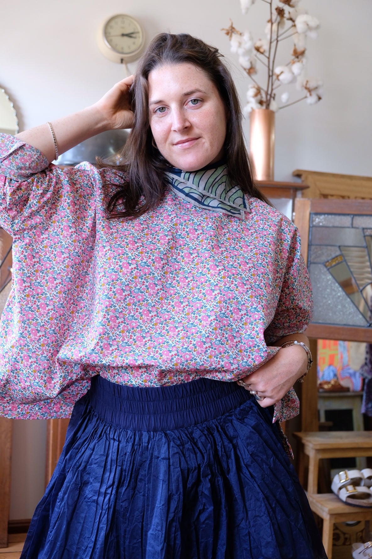 Yuki Top - Betsy Ann Liberty Print