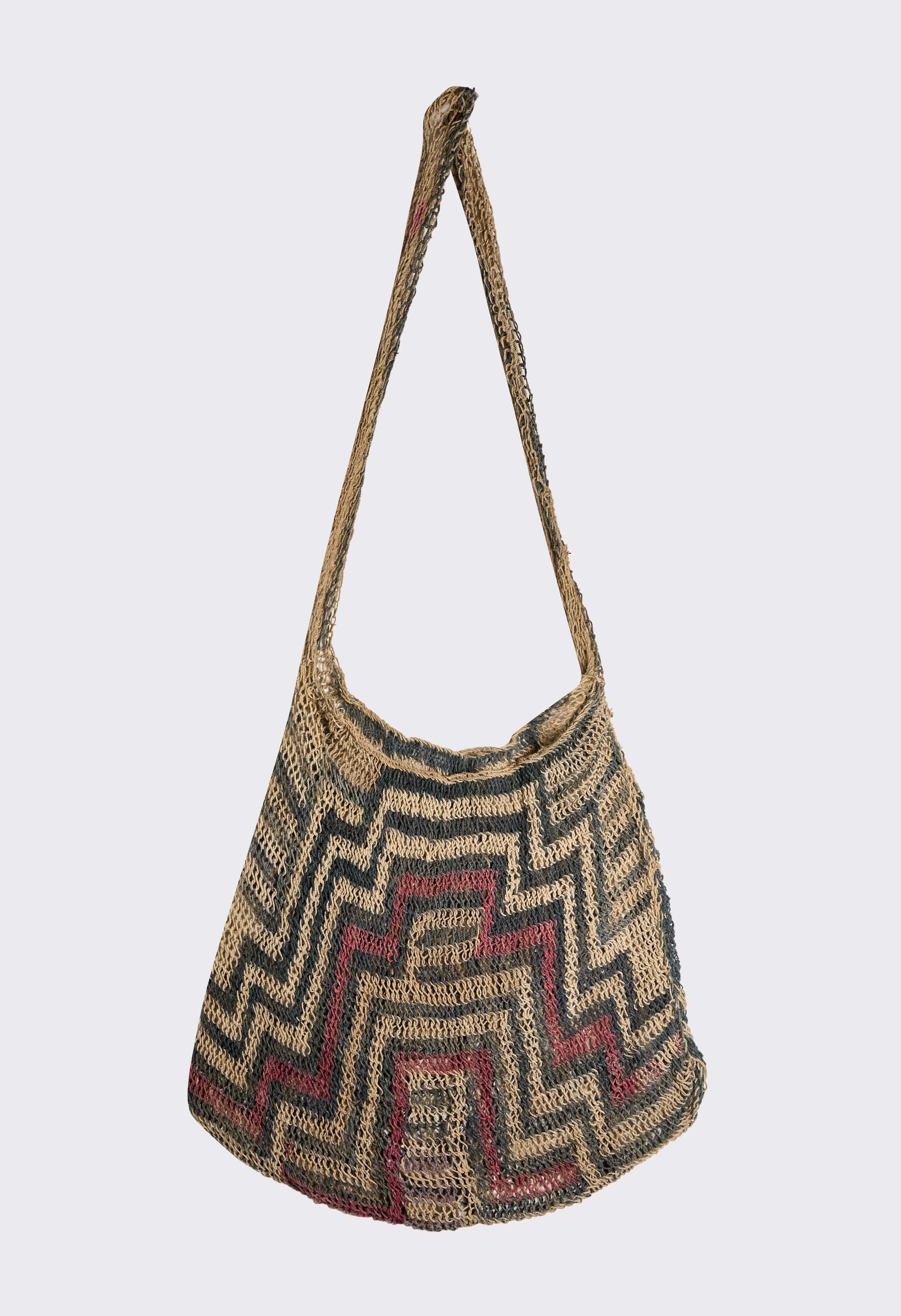 Natural fibre bilum - 00228