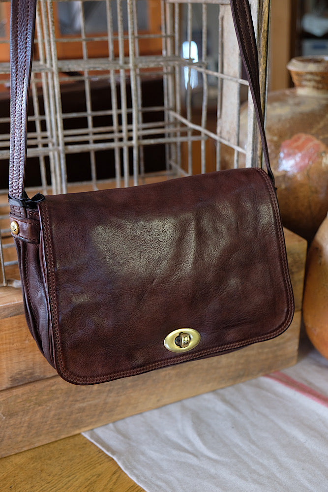 Minimal bag - dark brown