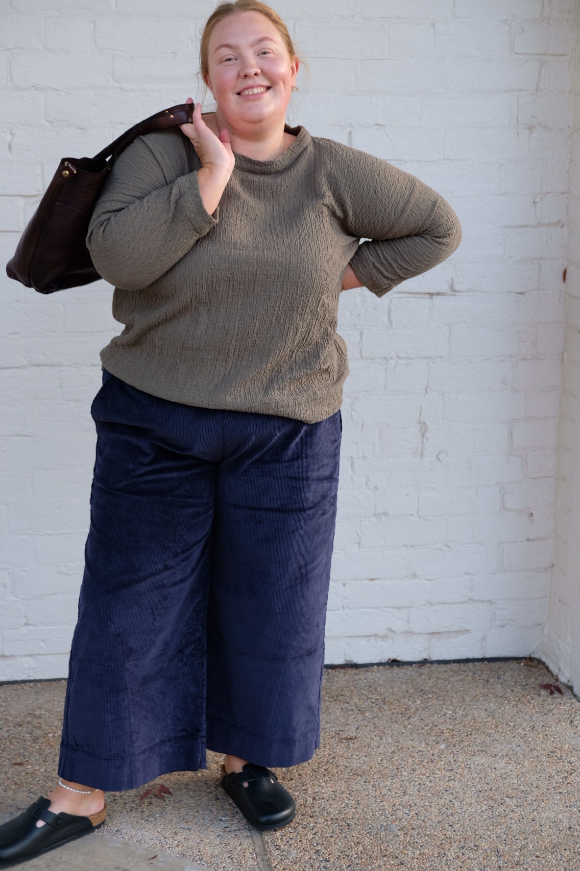 Quilpie Top - Khaki