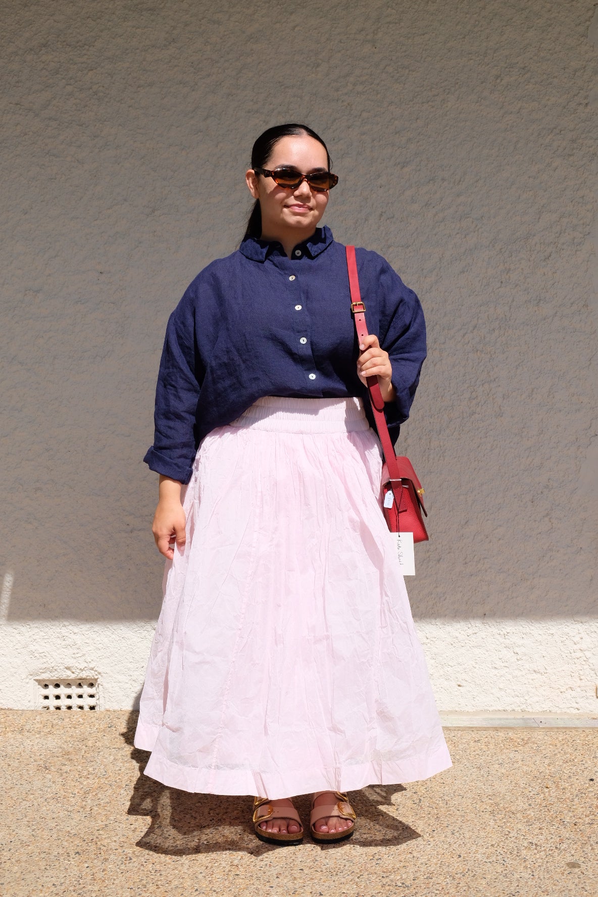 MOYO SHIRT - LINEN - Indigo