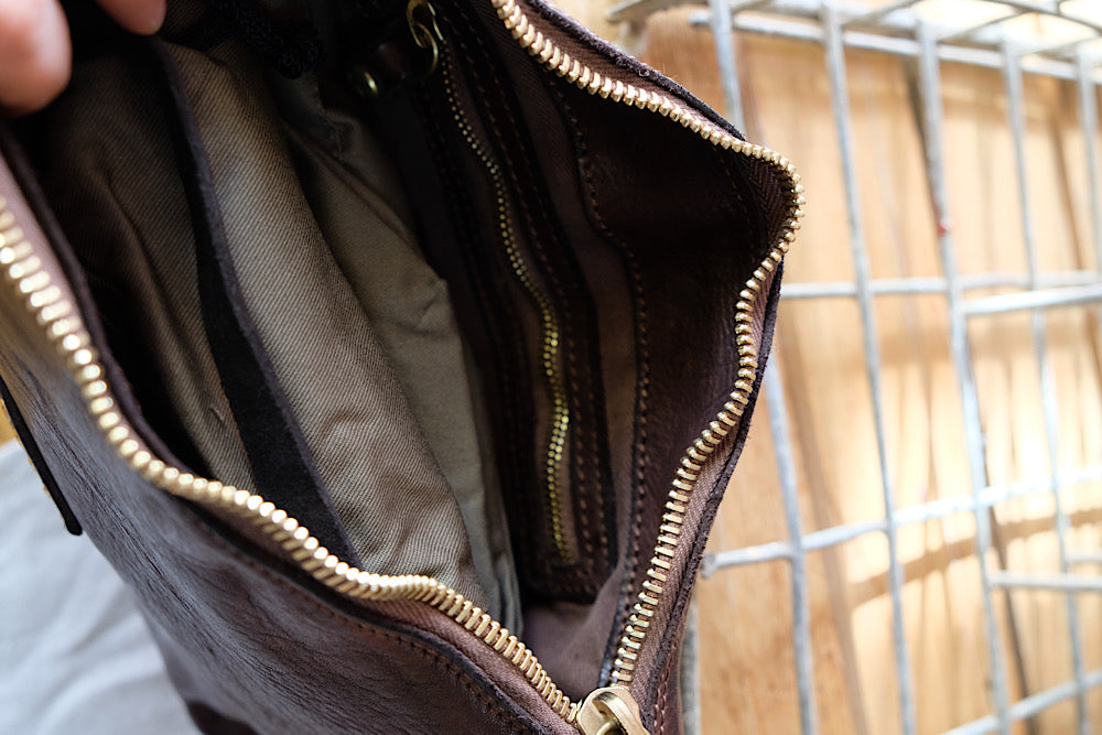 Leto Shoulder Bag - Dark Brown
