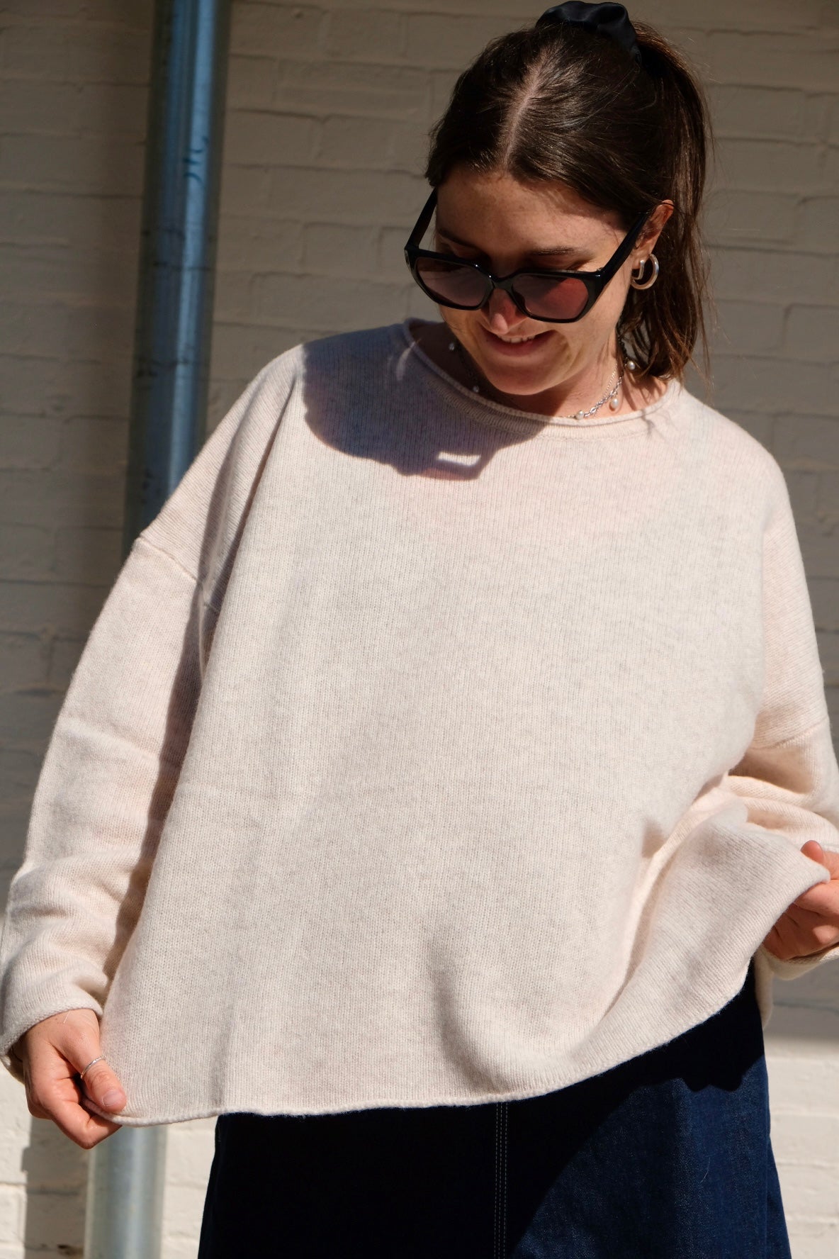 Lambswool Jumper - Oatmeal