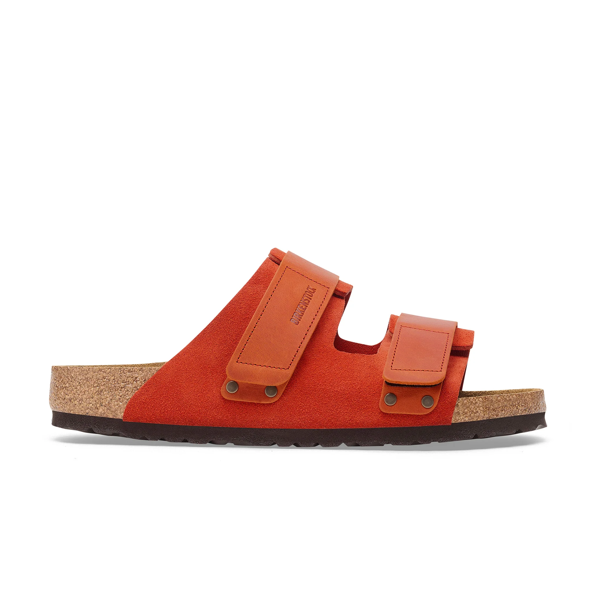 Uji Rust Brown Suede Leather