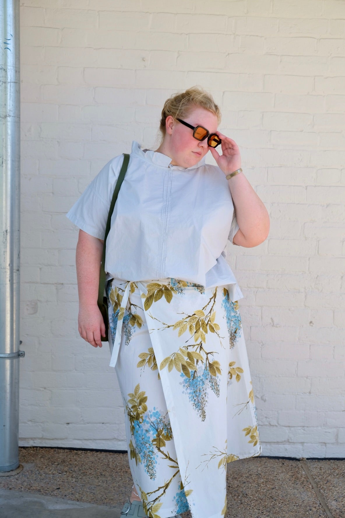 Wisteria Skirt - Cotton Poplin