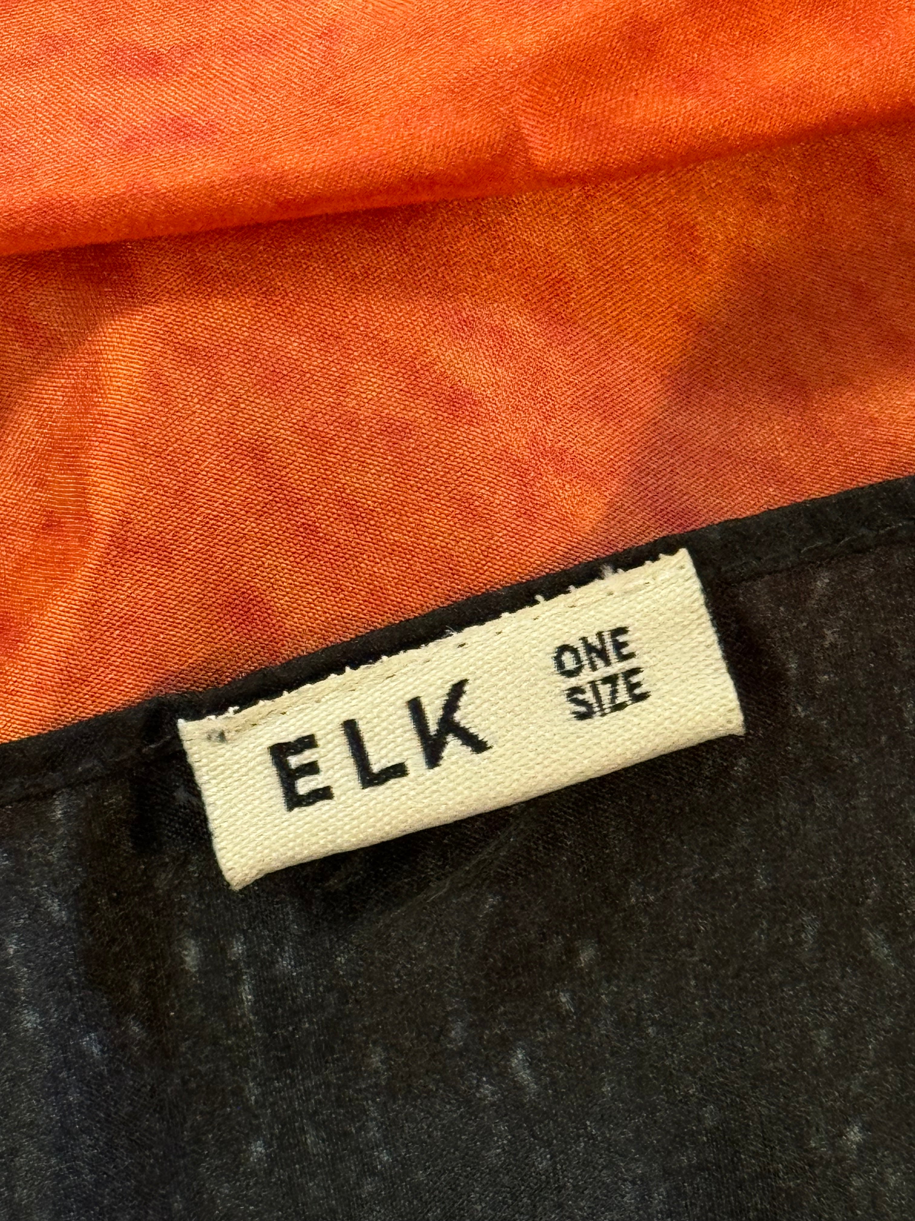 Pre-loved pure silk Elk scarf