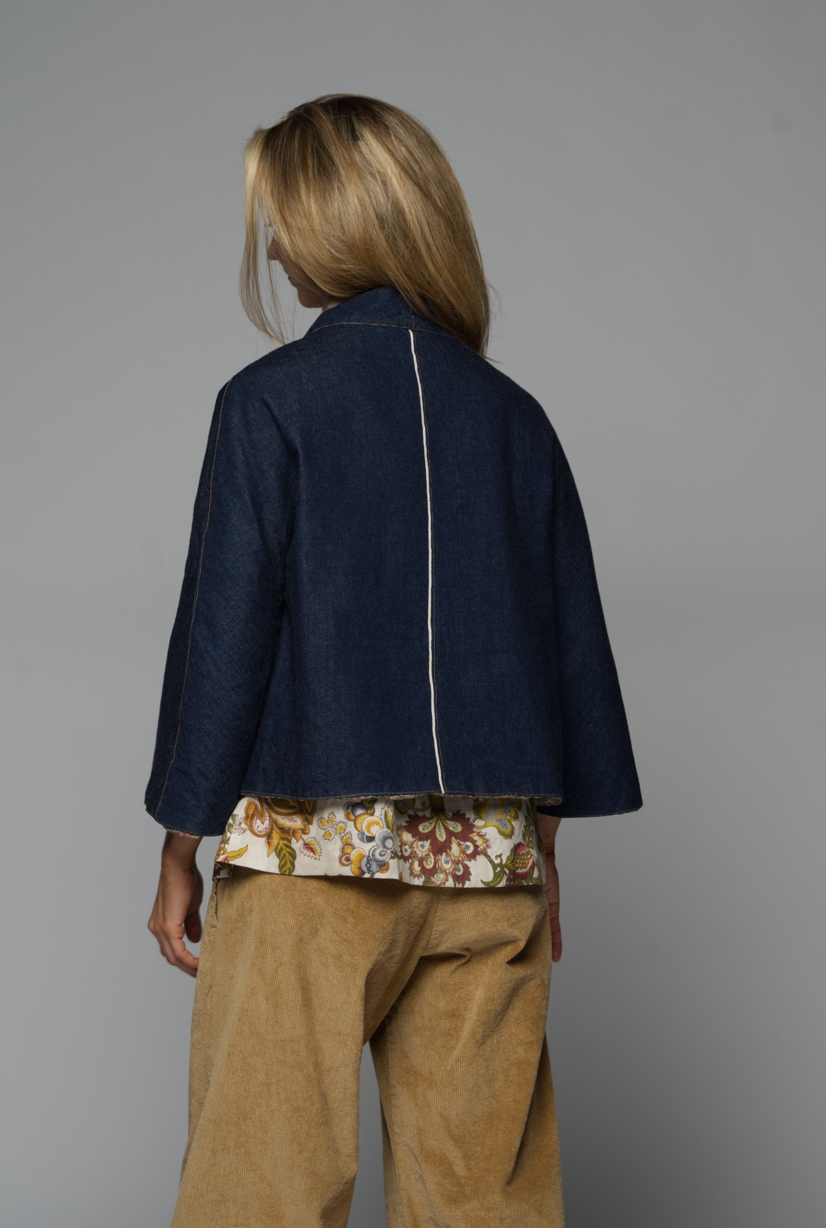Pea Coat denim jacket