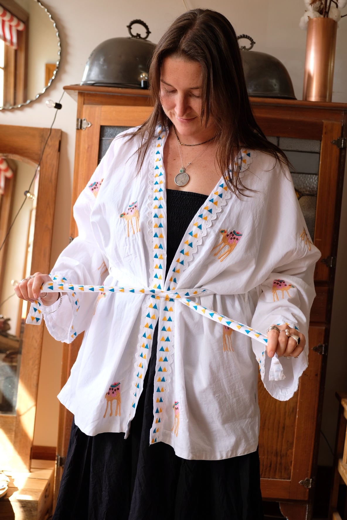 Camel Train Cotton Jacket