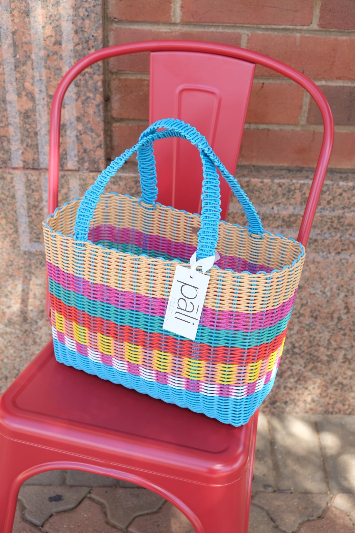 Pali Stripe Aqua Bag - Small
