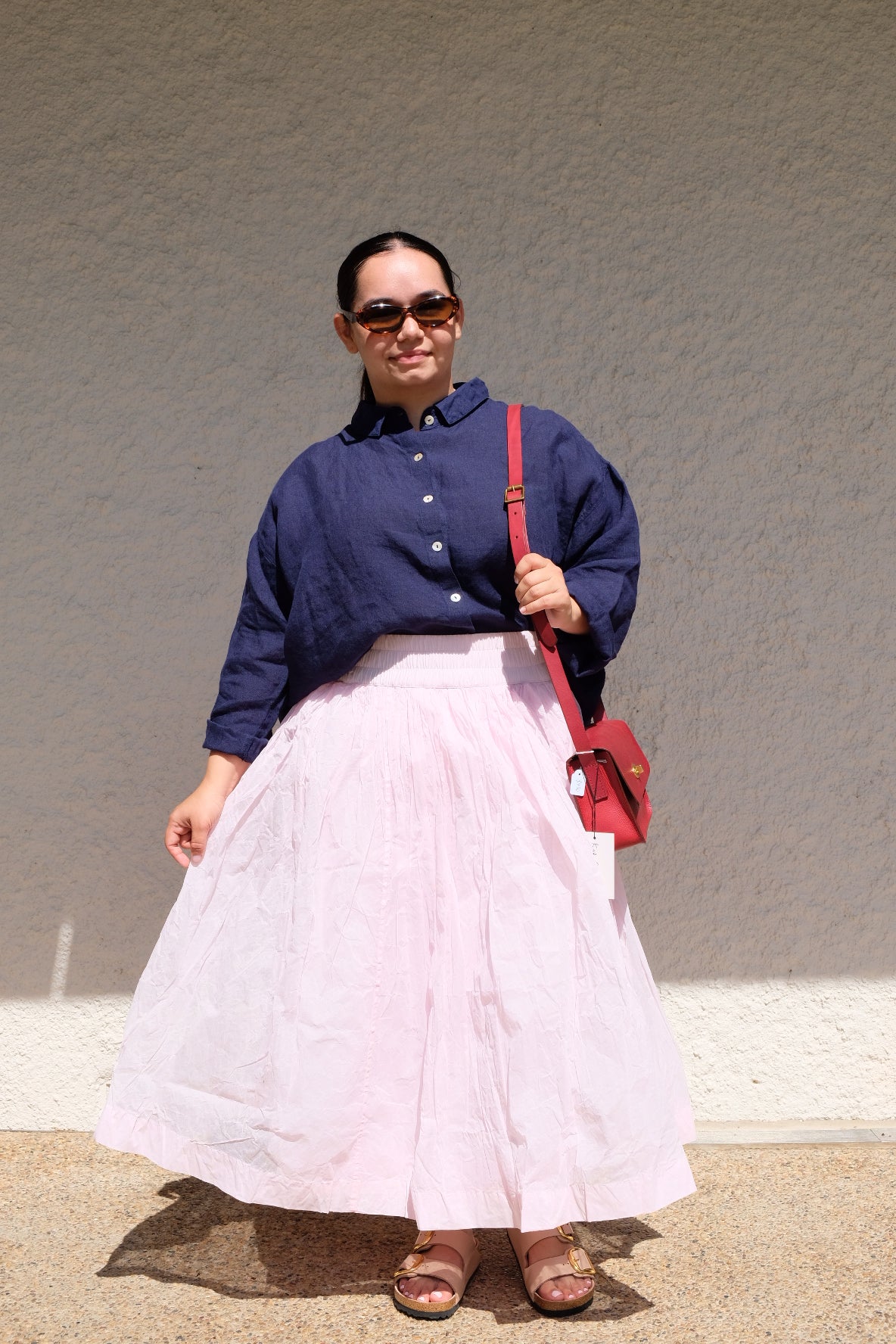 Nyx Tutu Skirt Long - Cotton Organdy - Pink