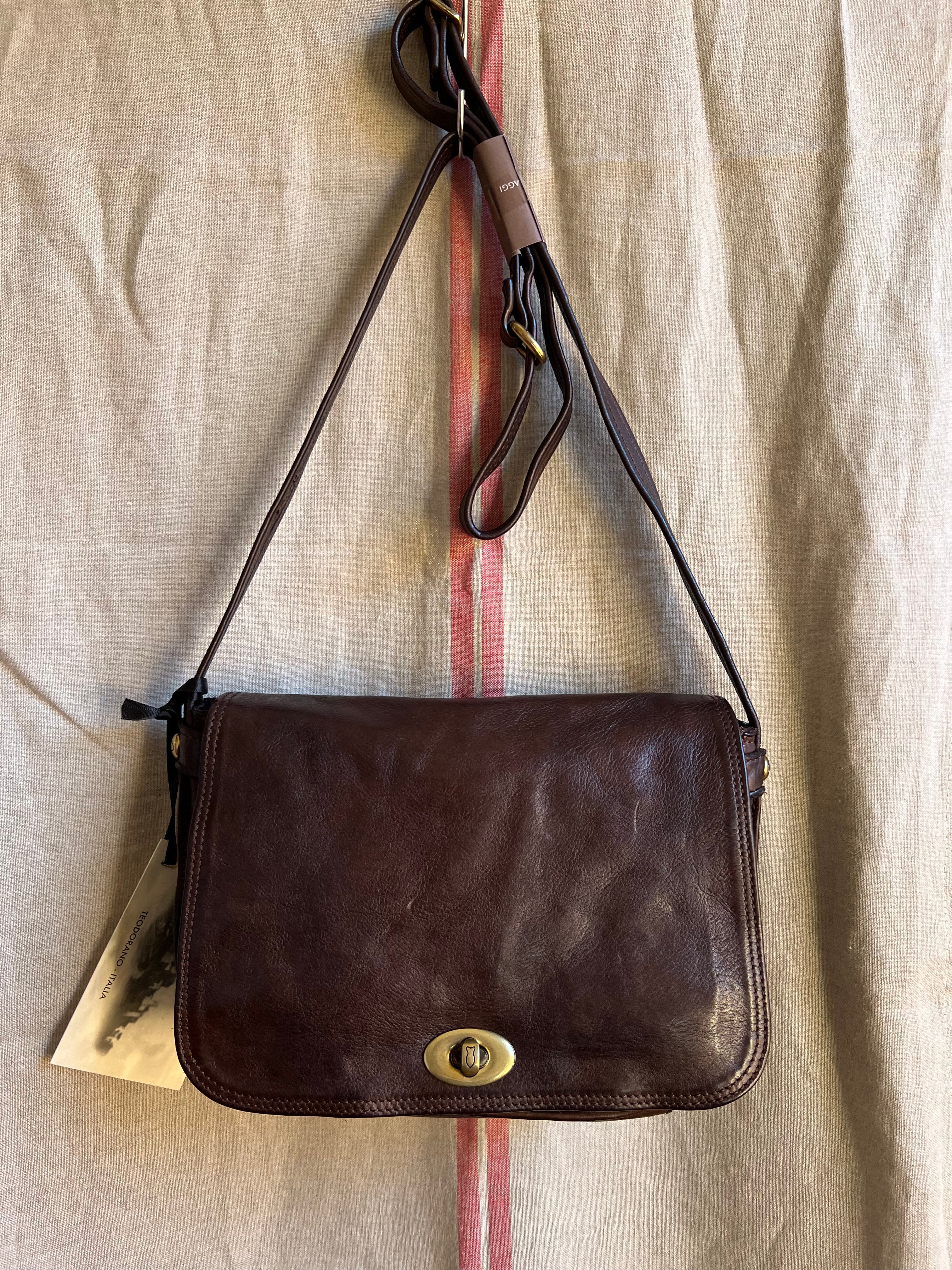 Minimal bag - dark brown