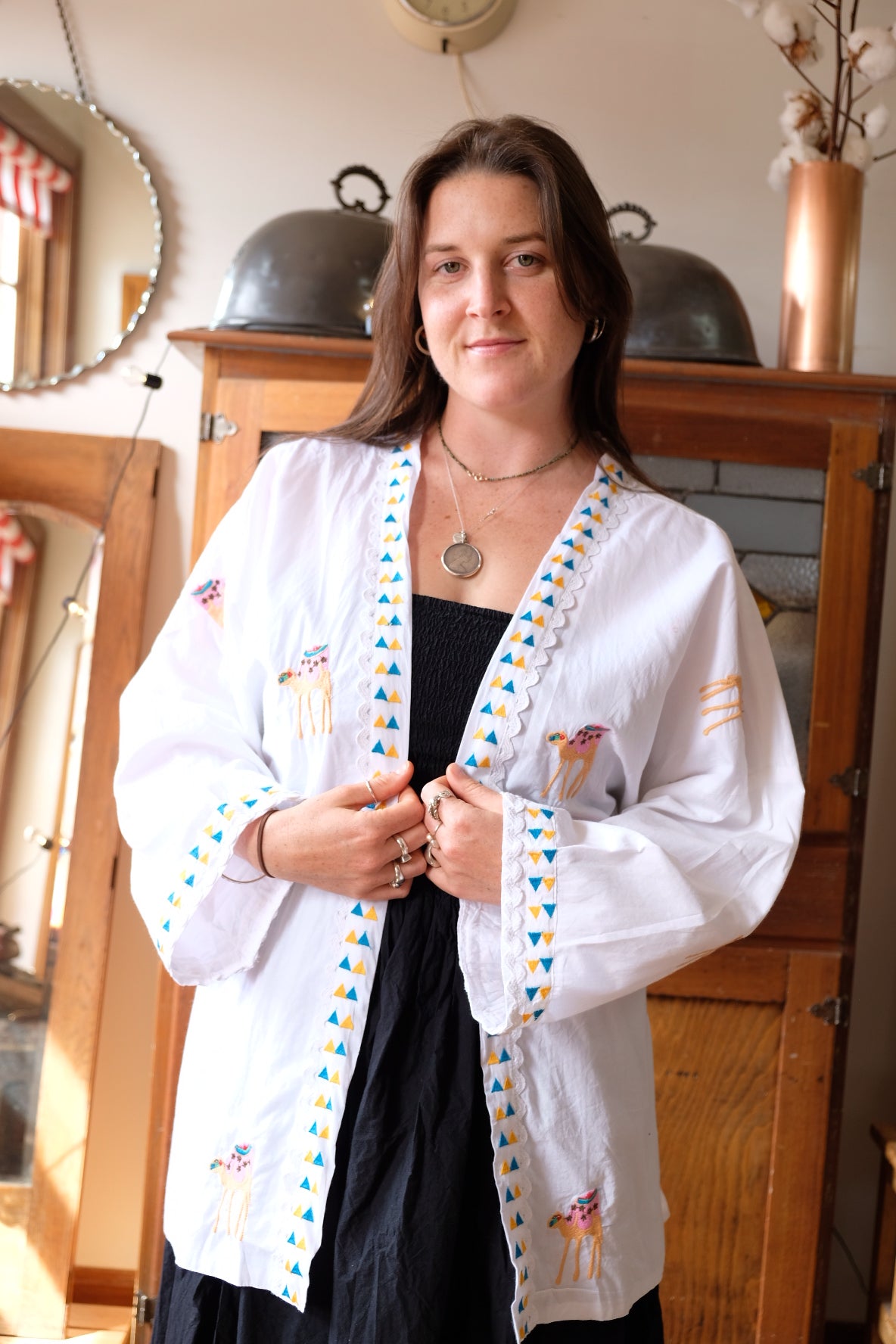 Camel Train Cotton Jacket