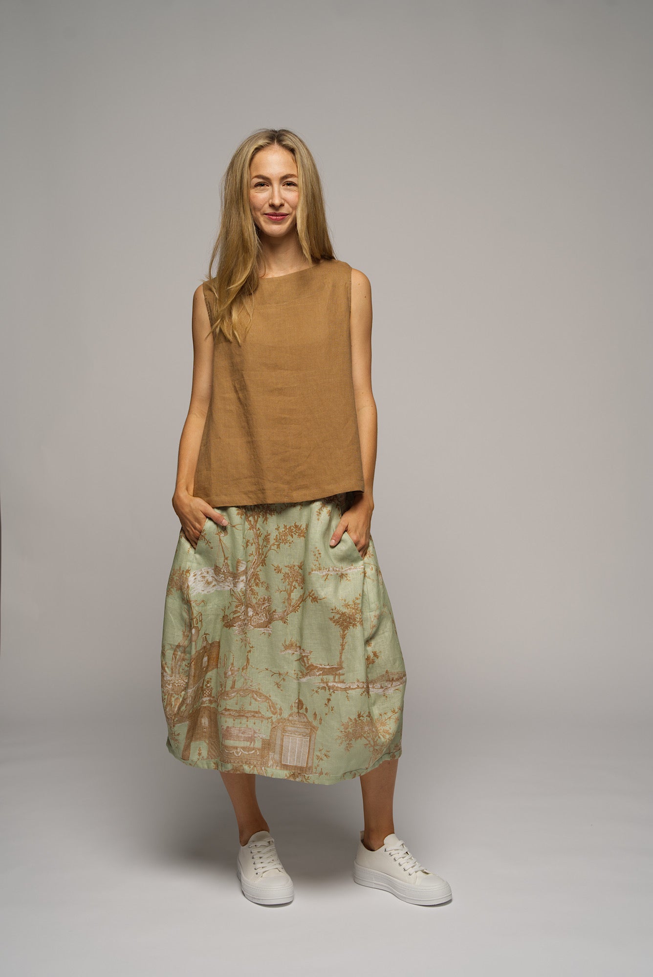 Toile Skirt - green