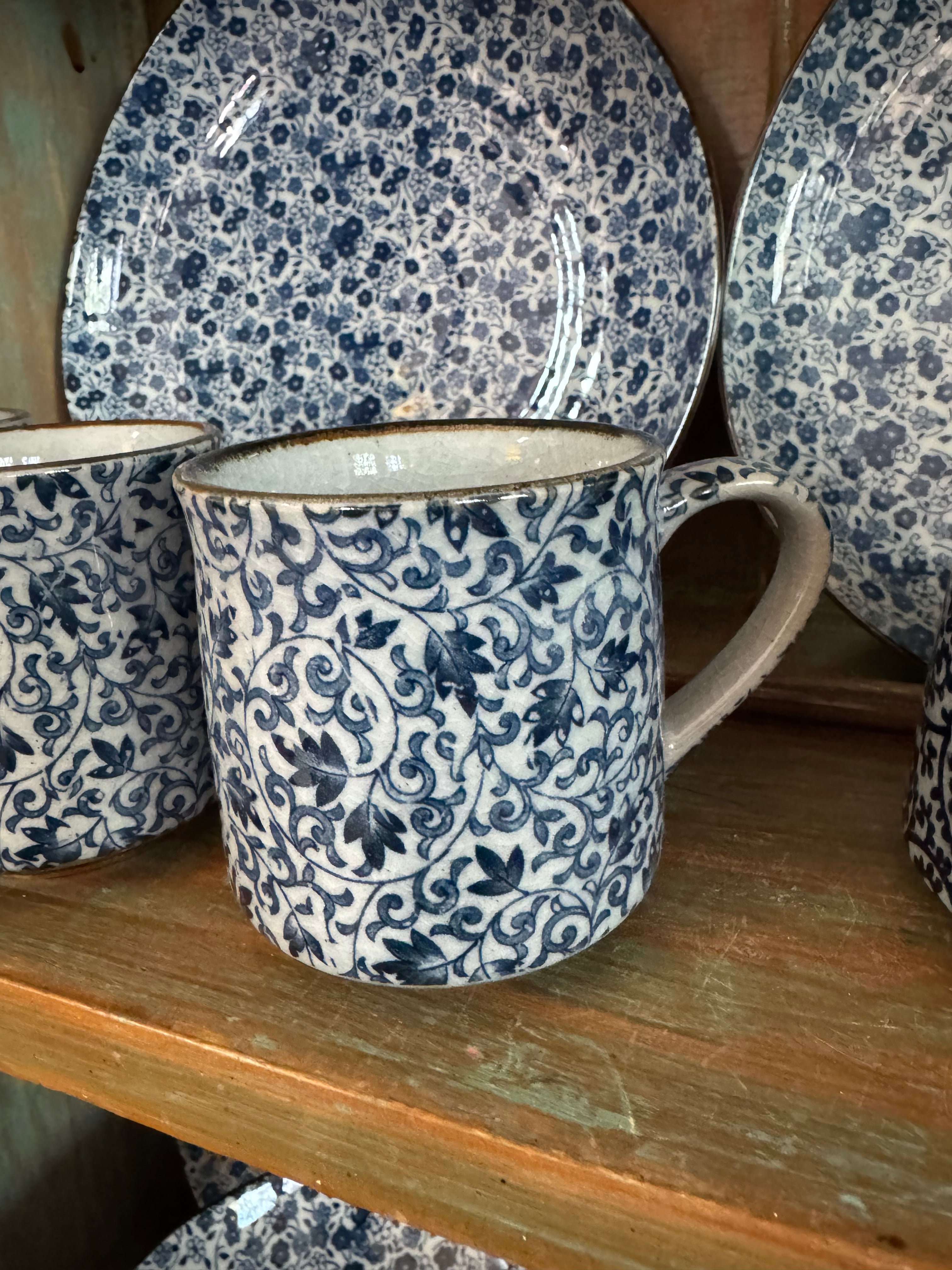 Japanese Tea Mug: Kusa - set of 2